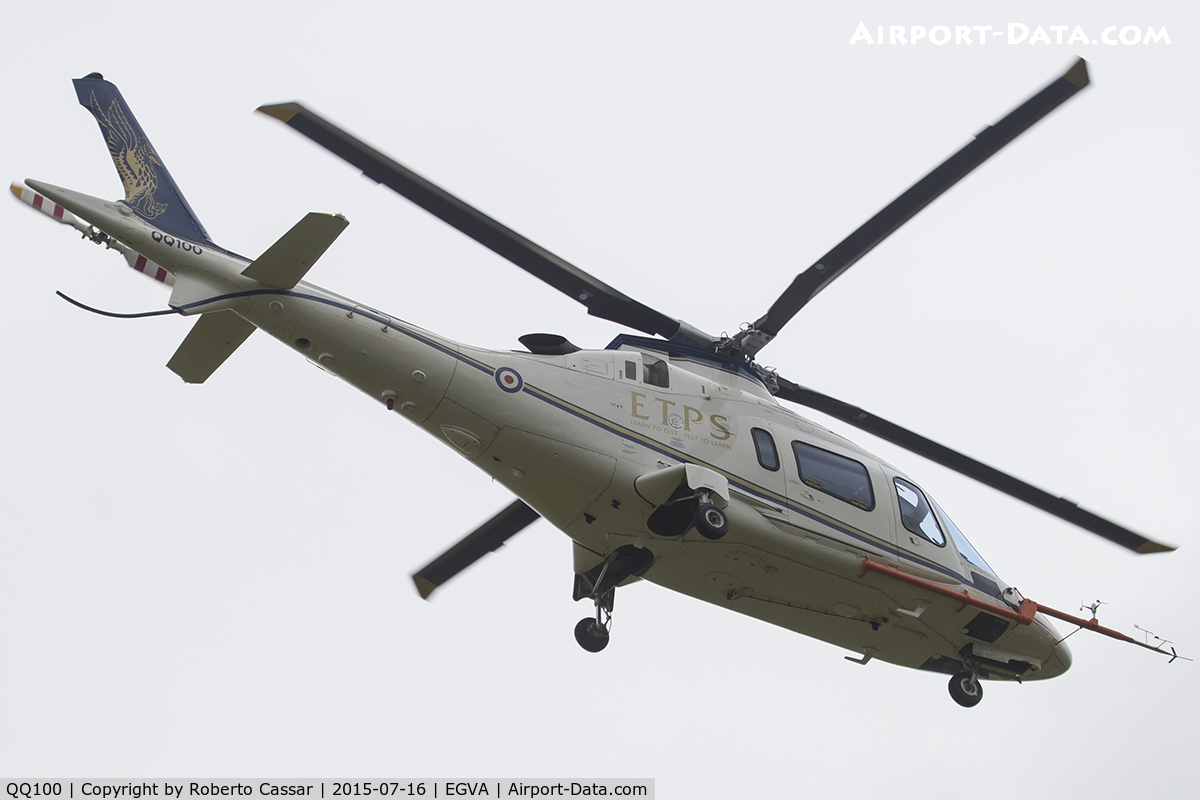 QQ100, 2001 Agusta A-109E Power C/N 11131, Fairford