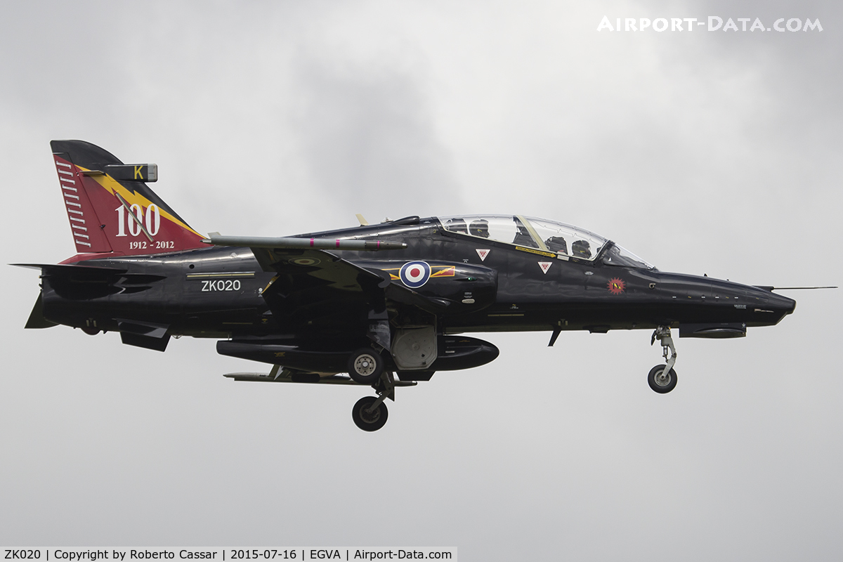 ZK020, 2009 British Aerospace Hawk T2 C/N RT011/1249, Fairford