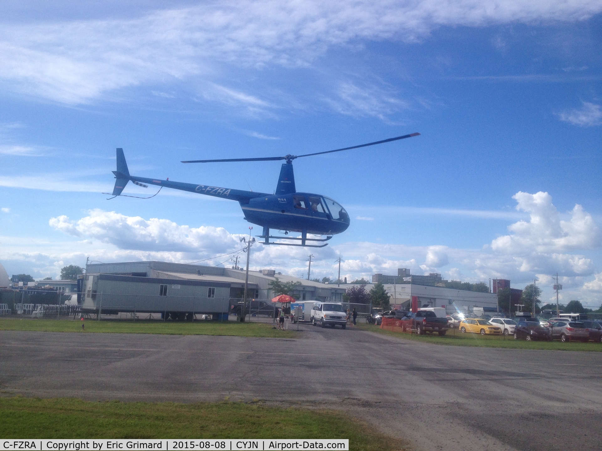 C-FZRA, 2008 Robinson R44 C/N 1852, Festival International des Montgolfieres