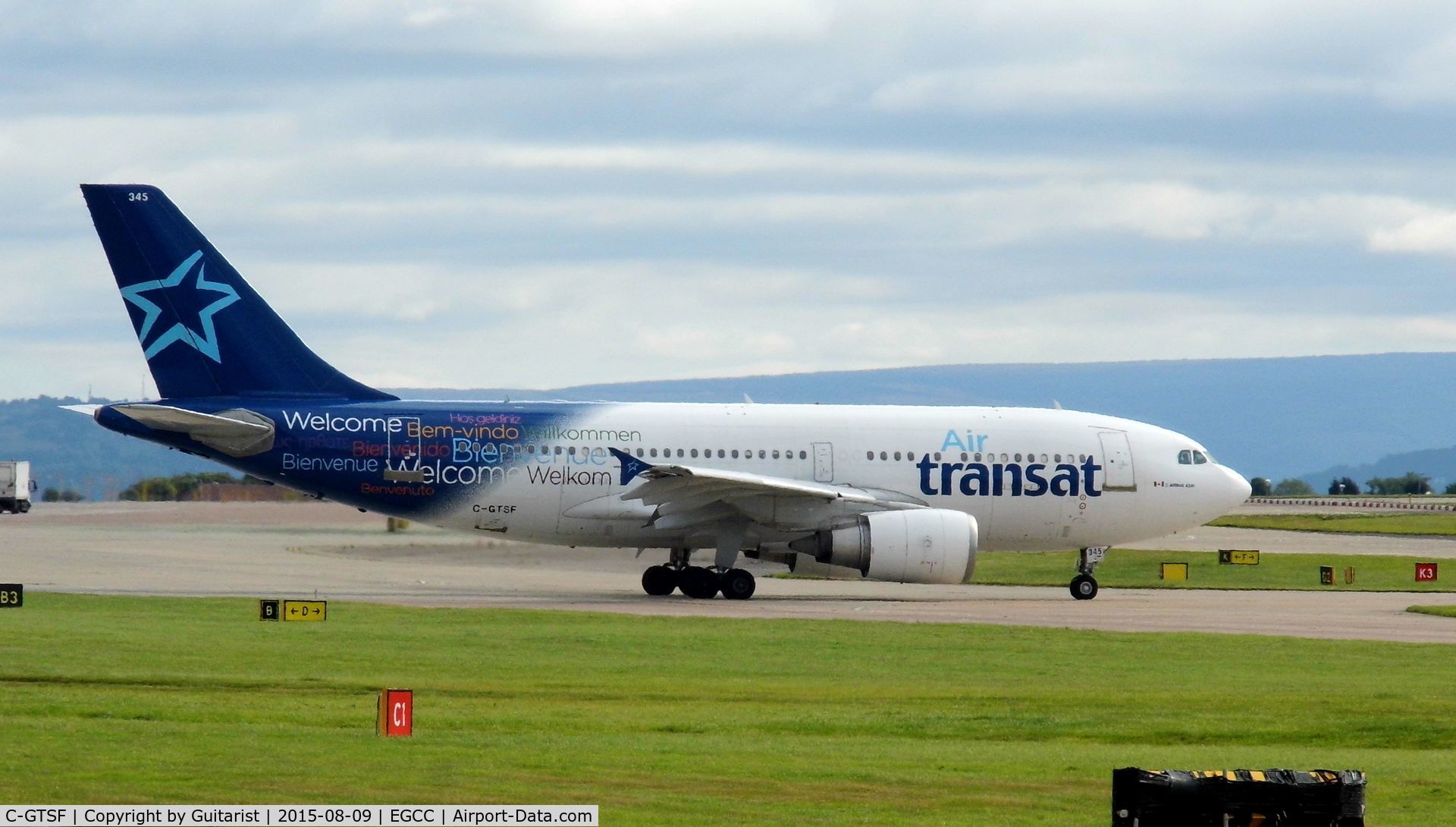 C-GTSF, 1988 Airbus A310-304 C/N 472, At Manchester