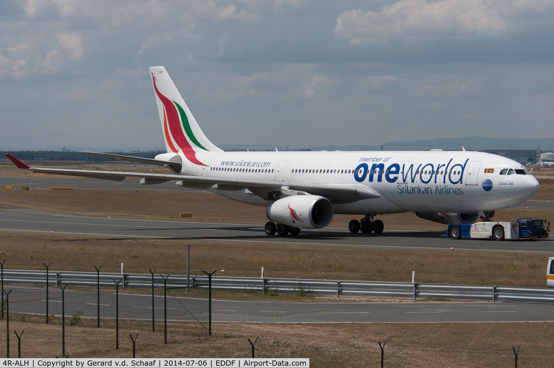 4R-ALH, 2004 Airbus A330-243 C/N 627, Frankfurt, July 2014