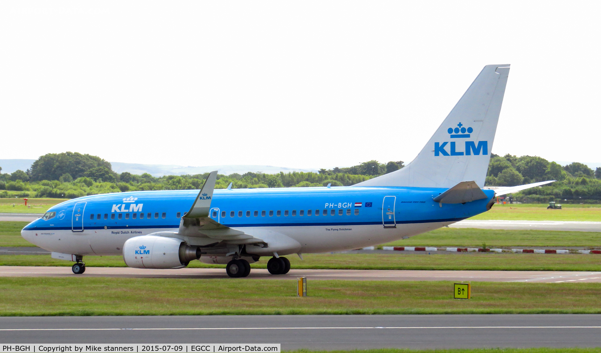 PH-BGH, 2009 Boeing 737-7K2 C/N 38053, KLM B737NG Arrives from AMS