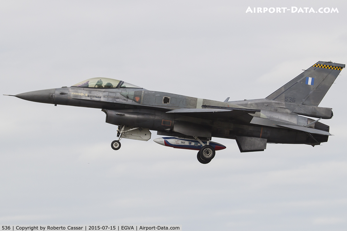 536, Lockheed Martin F-16C Fighting Falcon C/N XK-37, Fairford