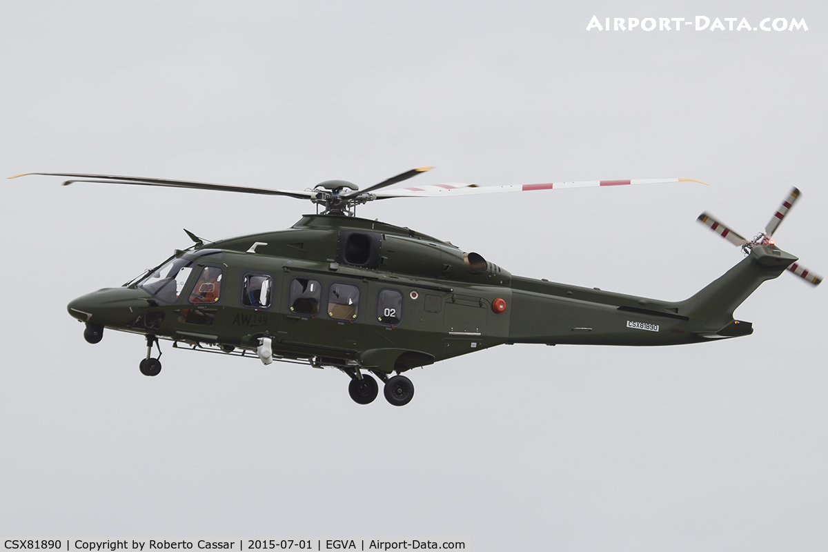 CSX81890, AgustaWestland AW-149 C/N 023, Fairford