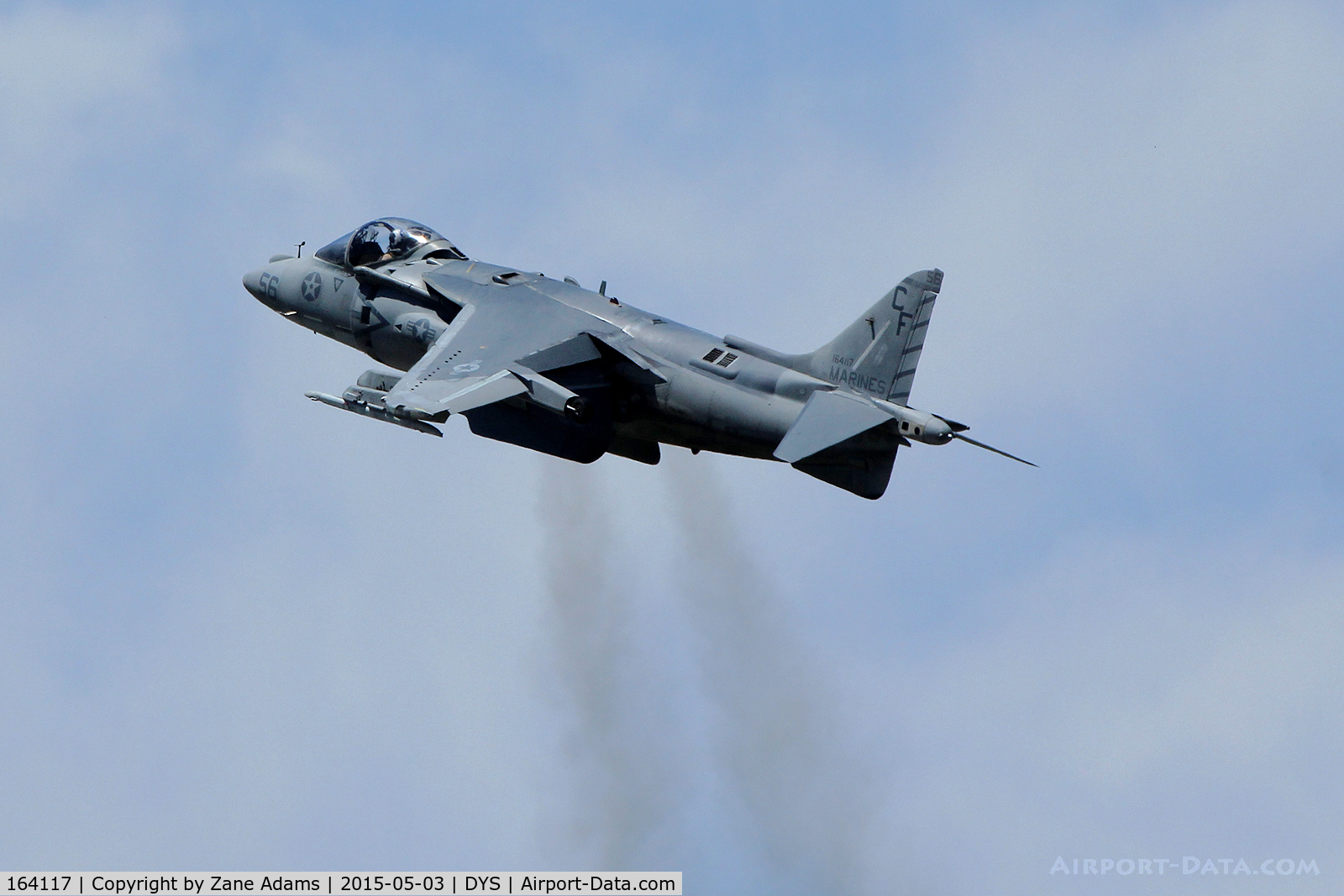 164117, McDonnell Douglas AV-8B Harrier II C/N 194, At the 2014 Big Country Airshow - Dyess AFB, TX