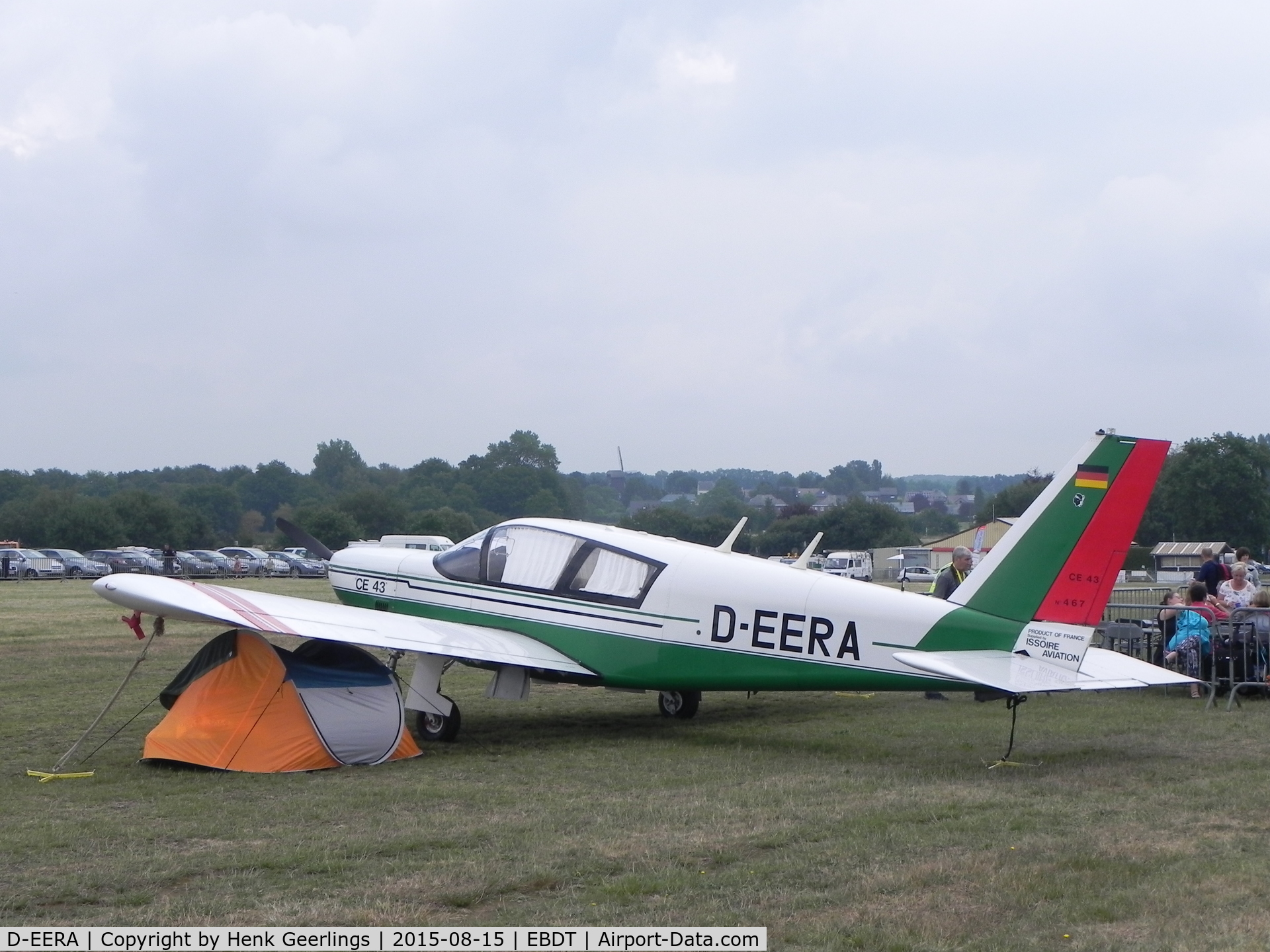 D-EERA, Wassmer (Cerva) CE 43  Guepard C/N 467, Oldtimer Fly In , Schaffen Diest , Aug 2015