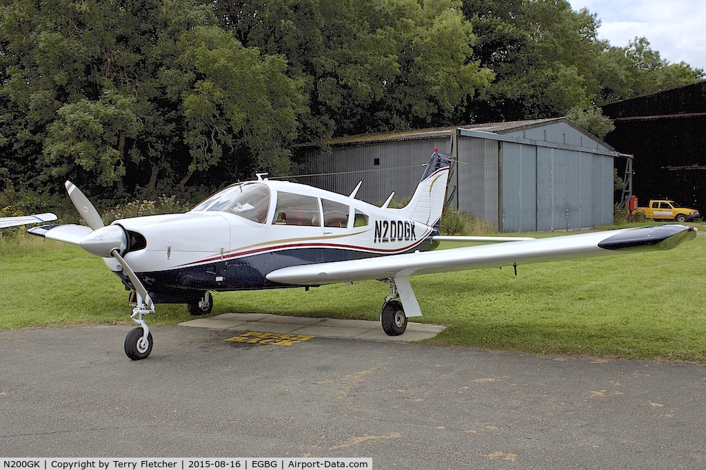 N200GK, Piper PA-28R-200 Cherokee Arrow II C/N 28R-7335287, Piper PA-28R-200, c/n: 28R-7335287 at Leicester