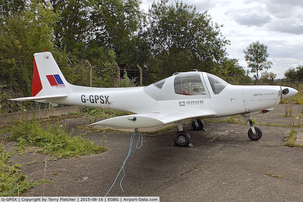 G-GPSX, 1988 Grob G-115A C/N 8040, 1988 Grob G-115A, c/n: 8040 at Leicester