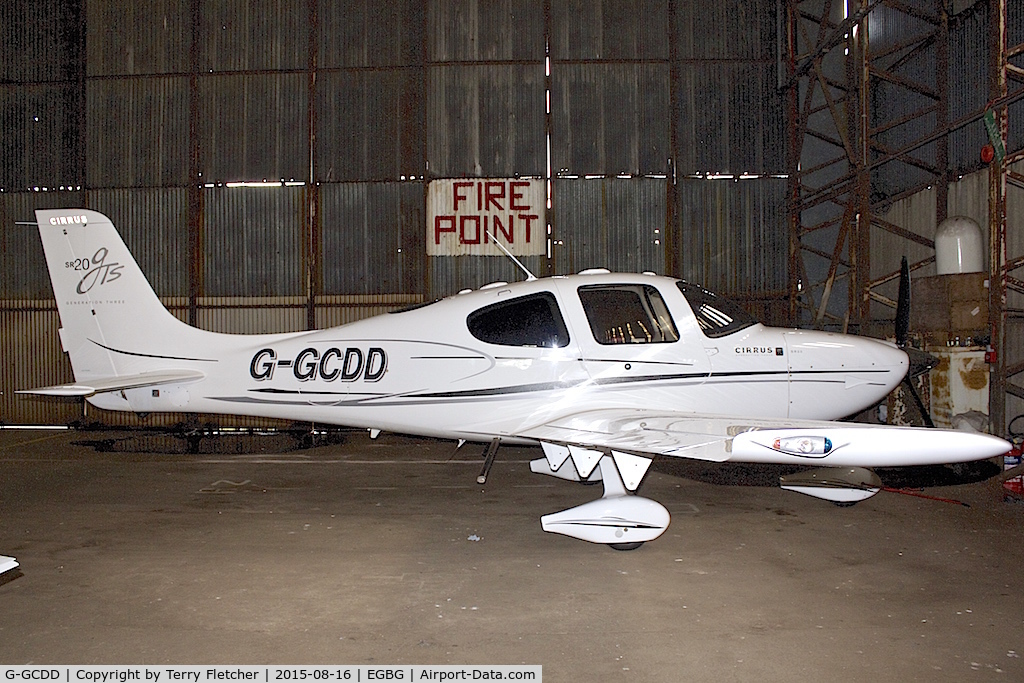 G-GCDD, 2008 Cirrus SR20 GTS G3 C/N 1972, 2008 Cirrus SR20 GTS G3, c/n: 1972 at Leicester