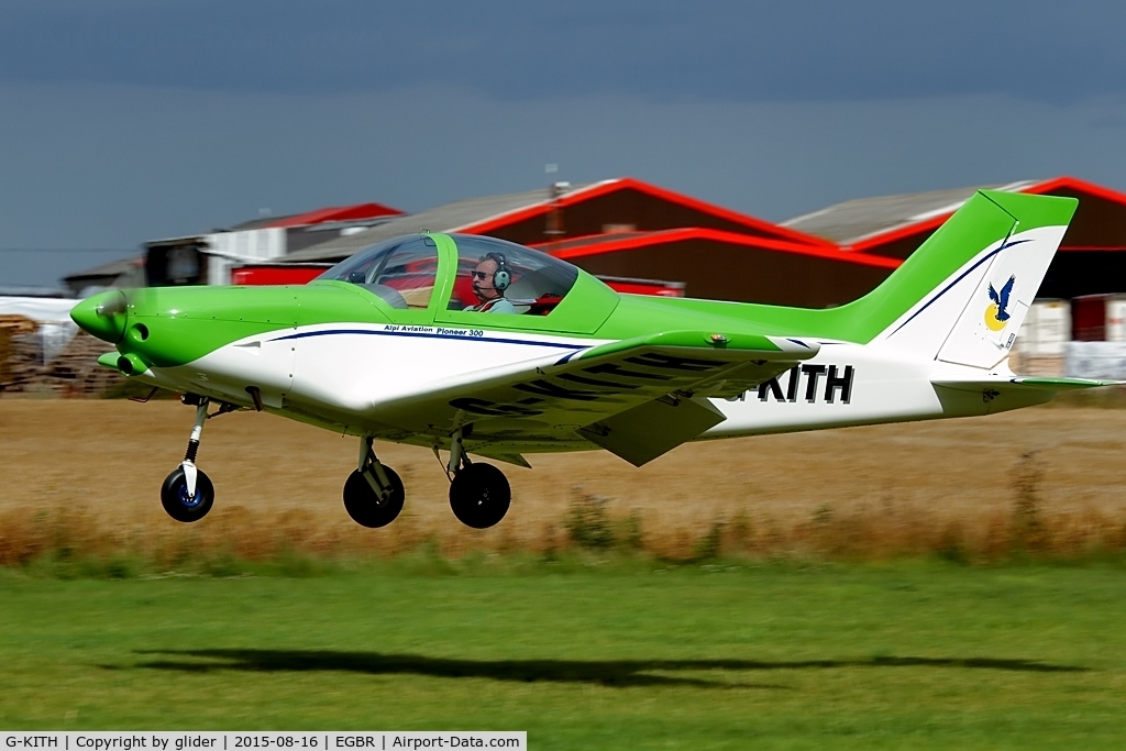 G-KITH, 2006 Alpi Aviation Pioneer 300 C/N PFA 330-14510, Landing after previous touch and go!