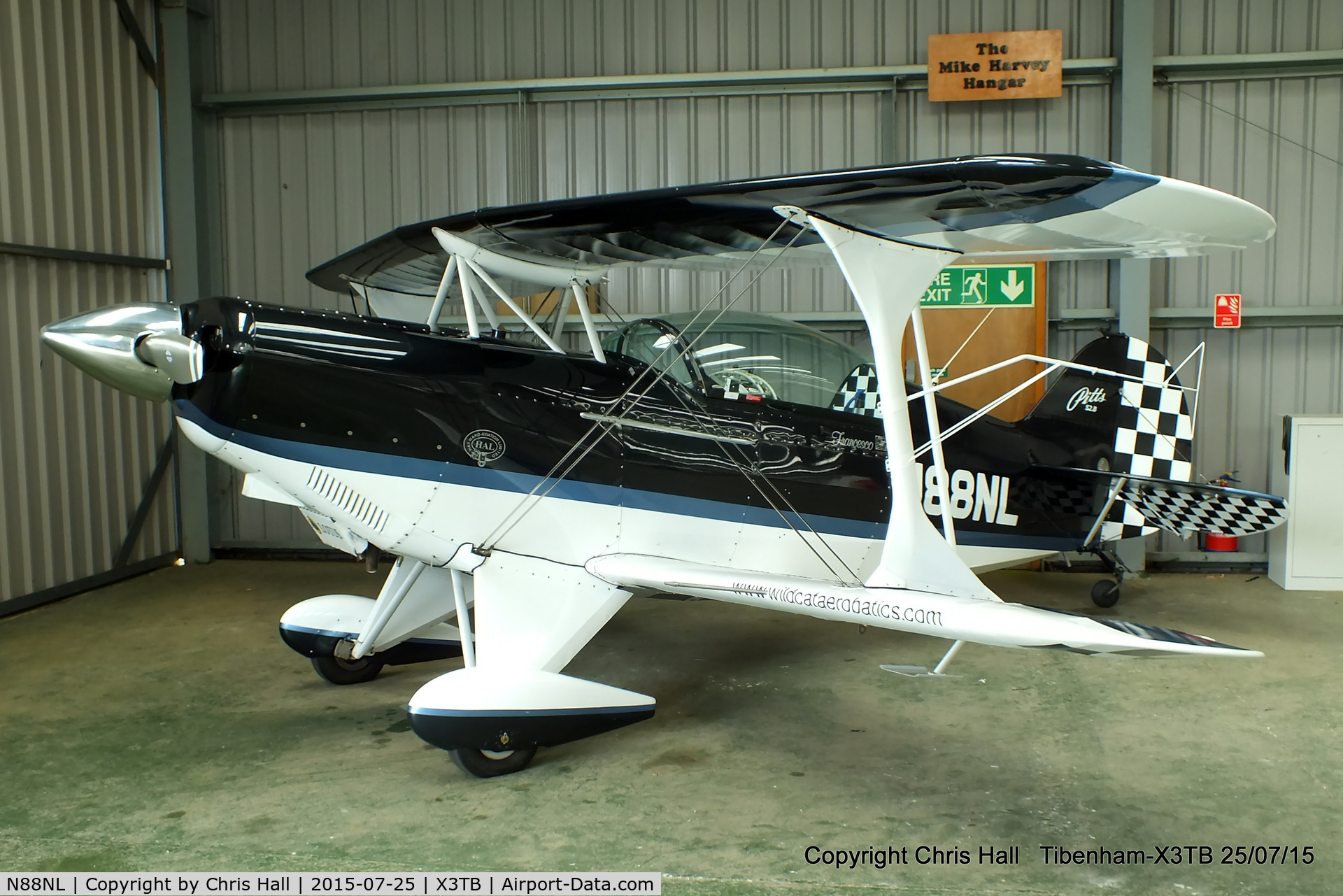 N88NL, 1988 Christen Pitts S-2B Special C/N 5147, at Tibenham airfield