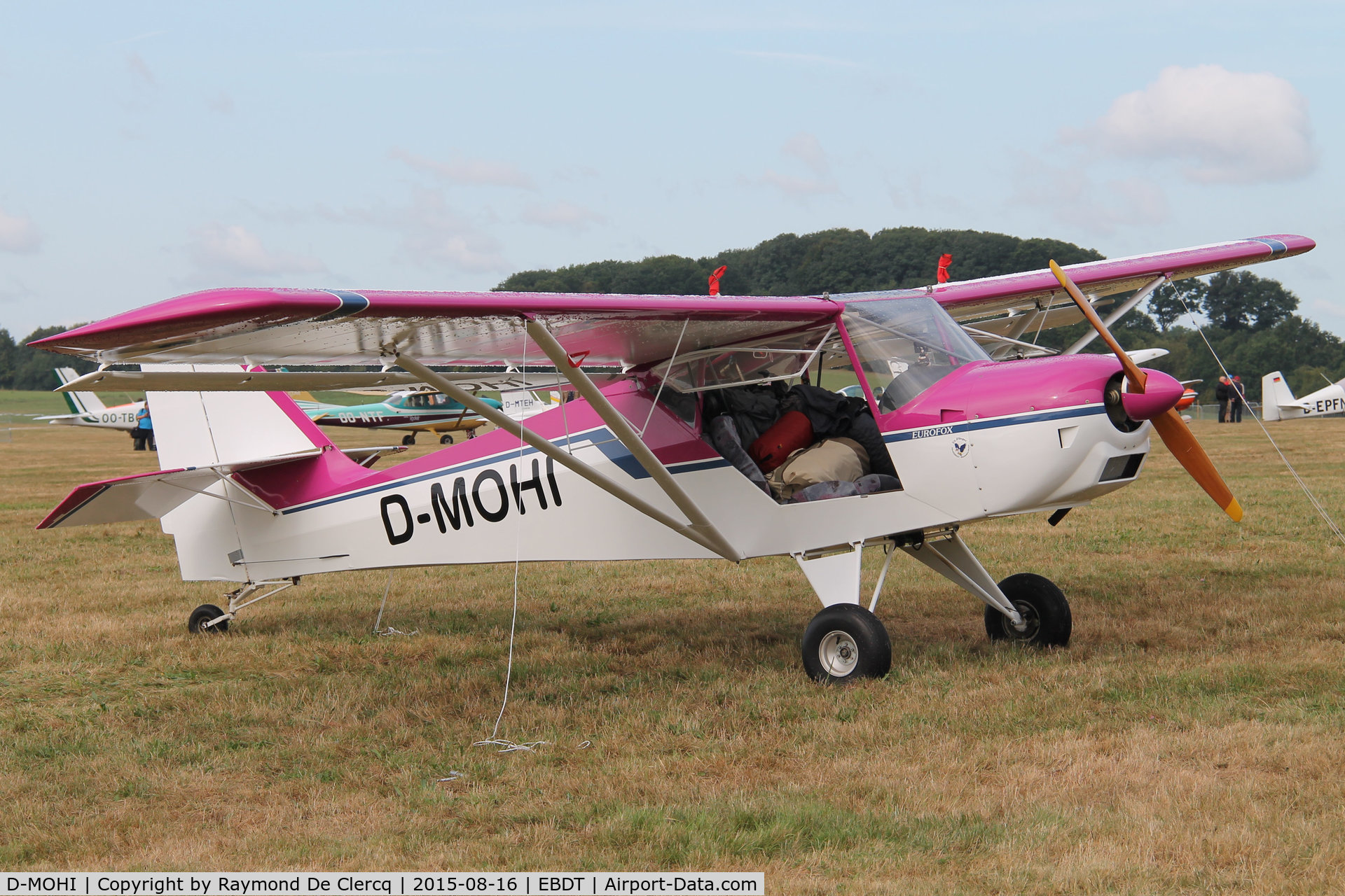 D-MOHI, Aeropro Eurofox C/N not found D-MOHI, Oldtimer Fly-in at Schaffen 2015.
