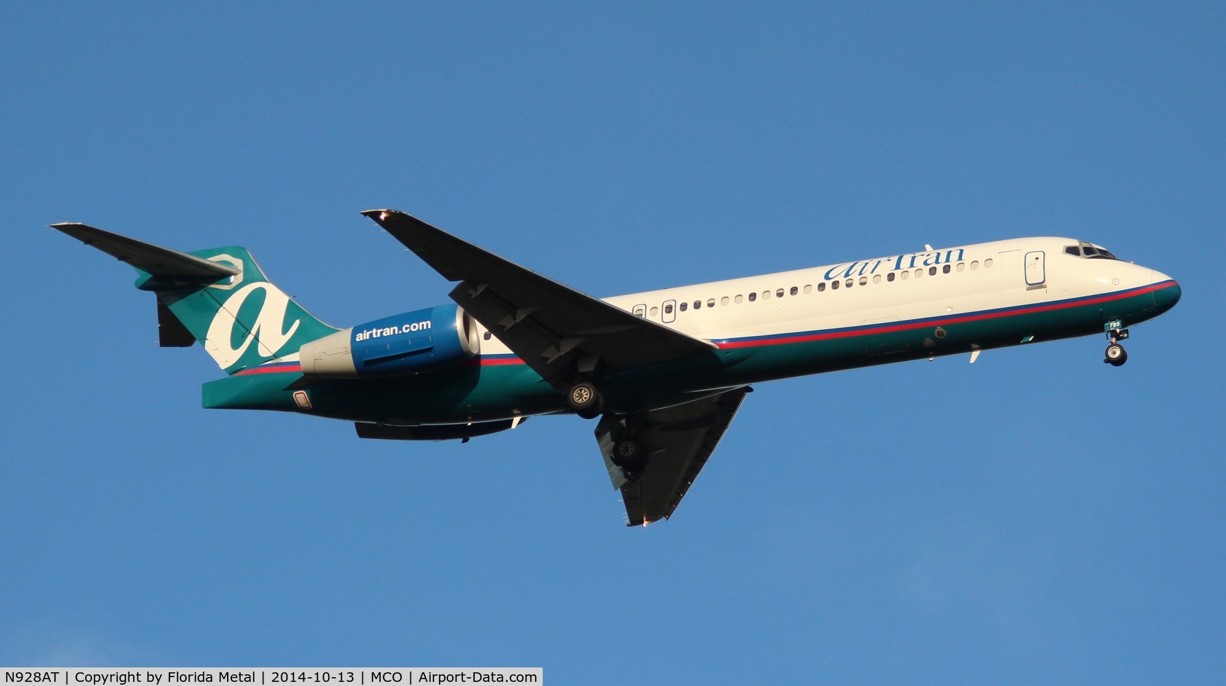 N928AT, 2000 Boeing 717-200 C/N 55076, Air Tran