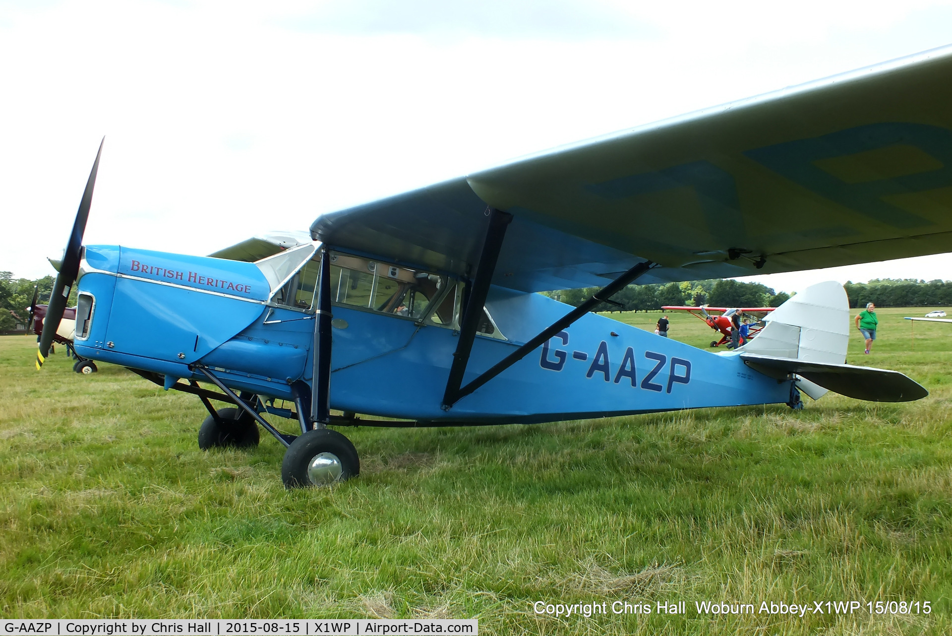 G-AAZP, 1930 De Havilland DH.80A Puss Moth C/N 2047, International Moth Rally at Woburn Abbey 15/08/15