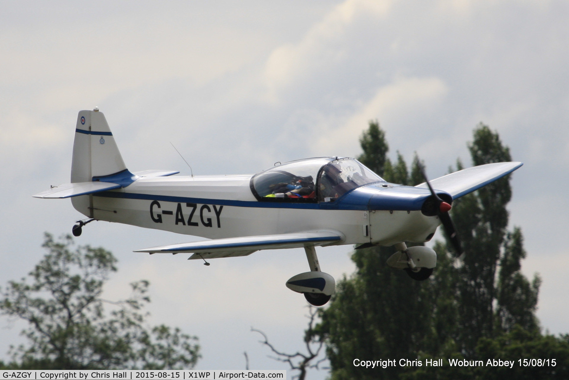 G-AZGY, 1968 Piel CP-301B Emeraude C/N 122, International Moth Rally at Woburn Abbey 15/08/15