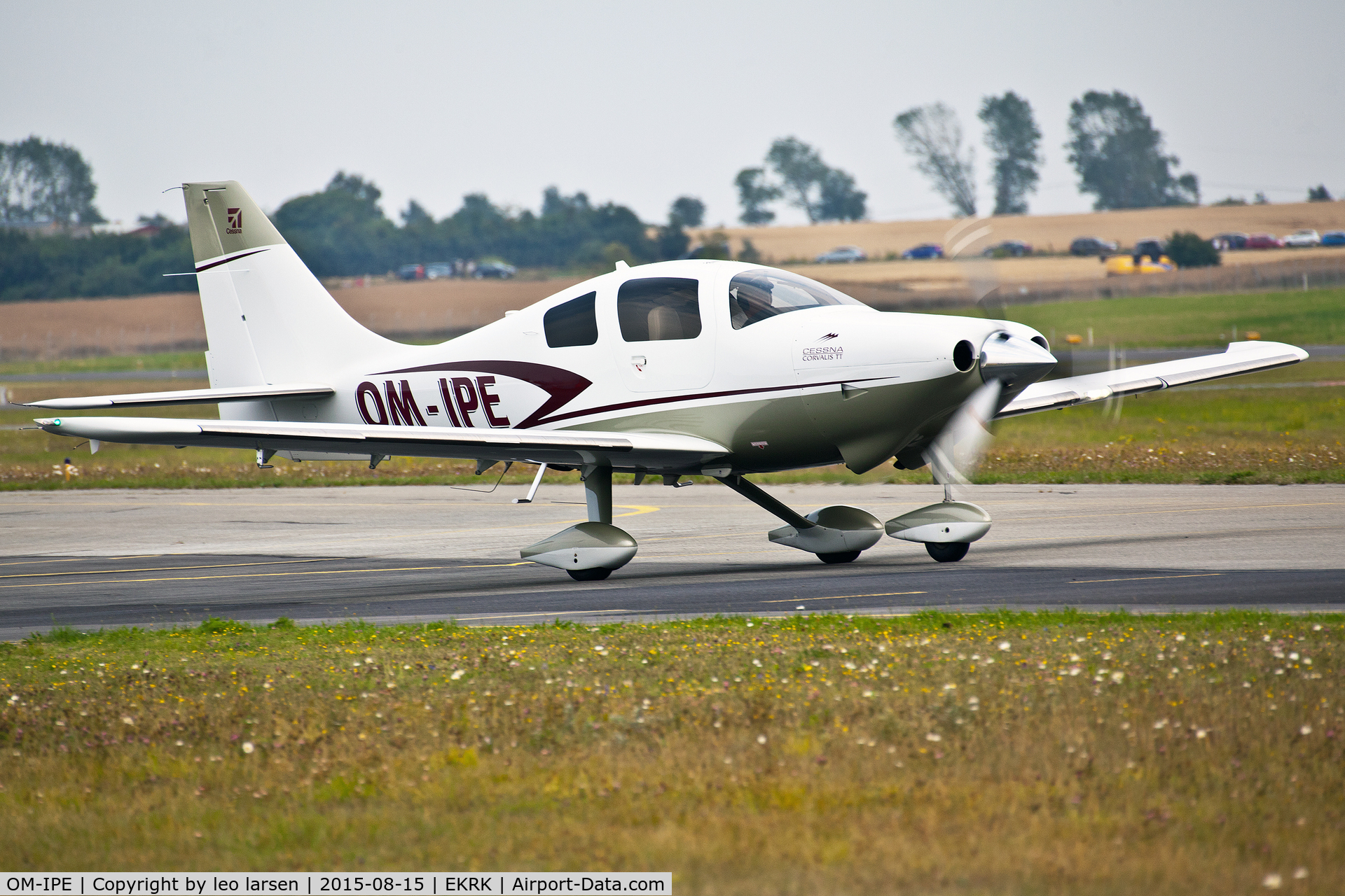 OM-IPE, Cessna 400 Corvalis TT C/N 411034, Roskilde Air Show 15.8.15
