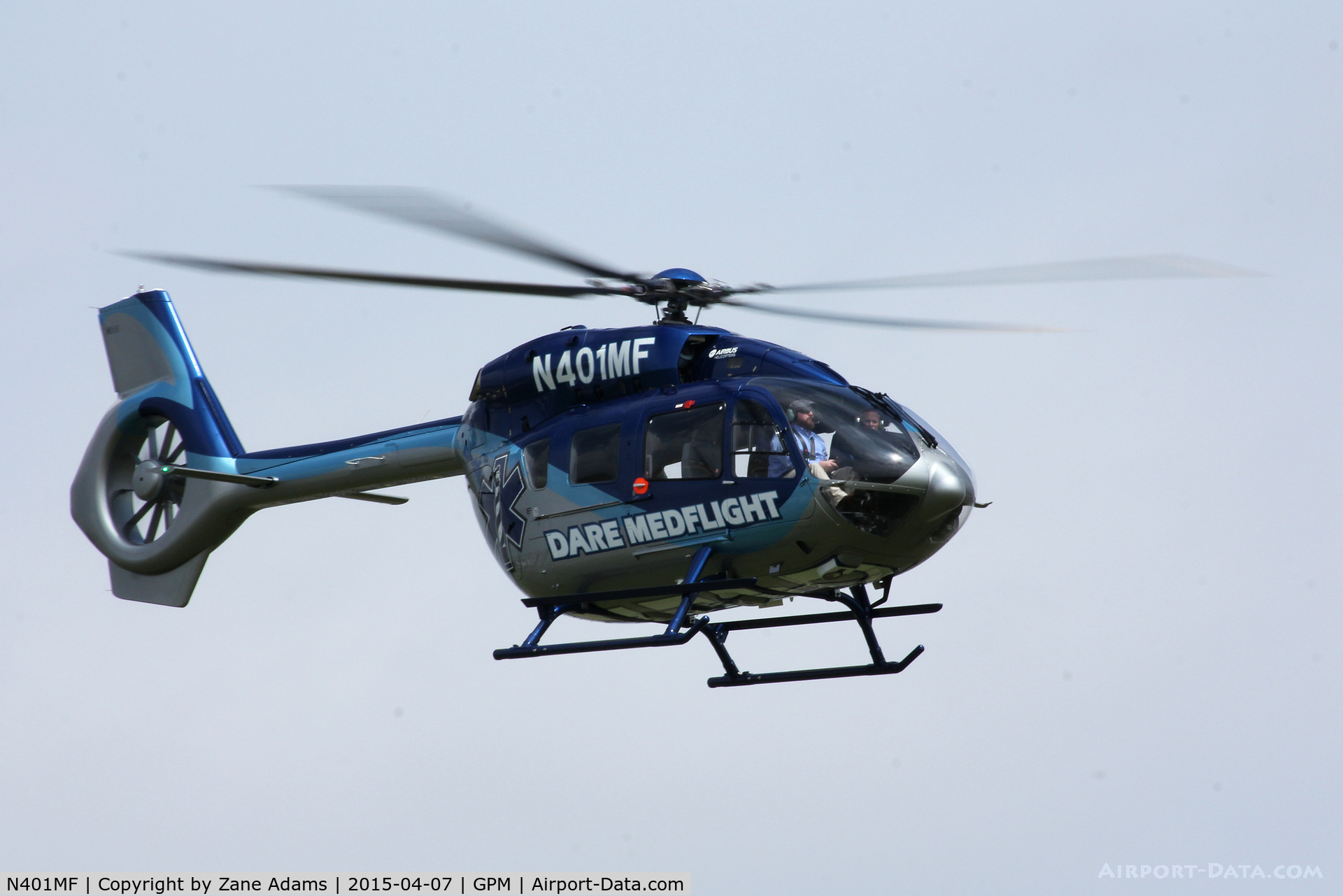 N401MF, 2015 Eurocopter-Kawasaki BK-117D-2 C/N 20024, At Grand Prairie Municipal - Airbus Helicopters flight training