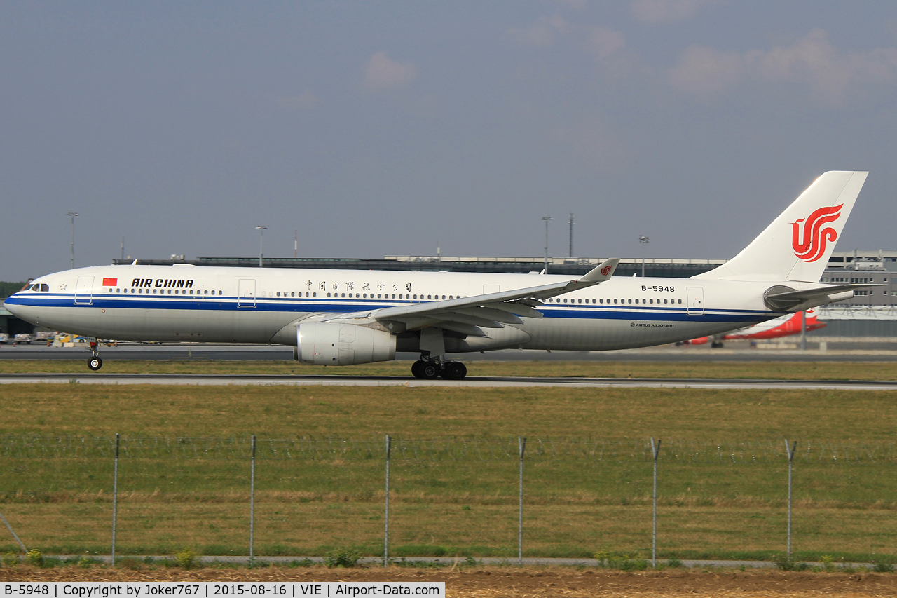 B-5948, 2014 Airbus A330-343 C/N 1541, Air China