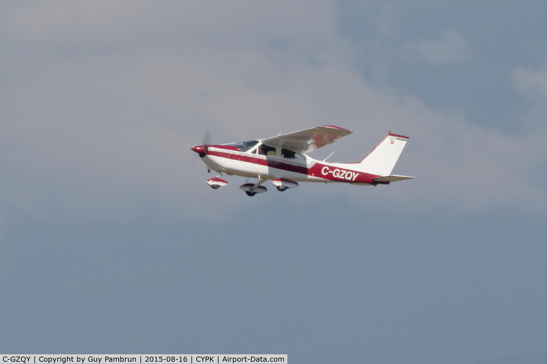 C-GZQY, 1968 Cessna 177 Cardinal C/N 17700638, Landing