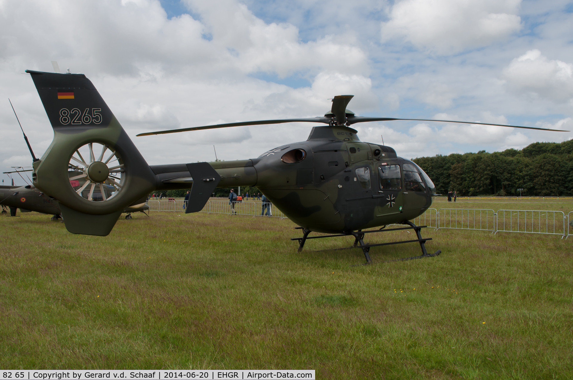 82 65, Eurocopter EC-135T-1 C/N 0119, Gilze-Rijen, June 2014