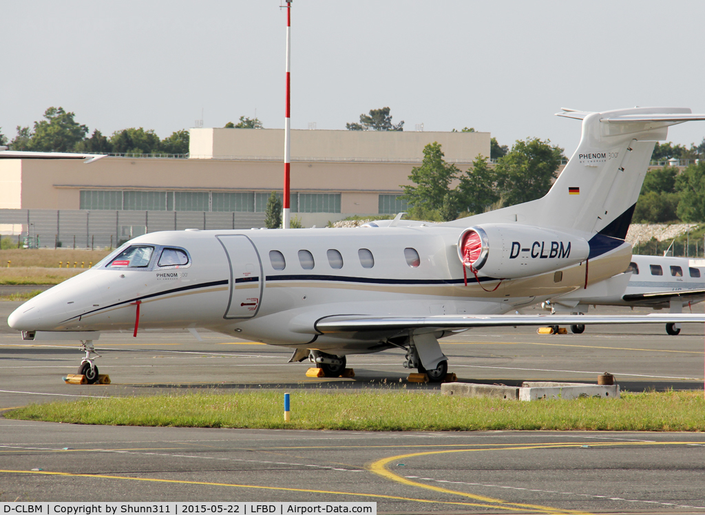 D-CLBM, 2013 Embraer EMB-505 Phenom 300 C/N 50500173, Parked at the General Aviation area...