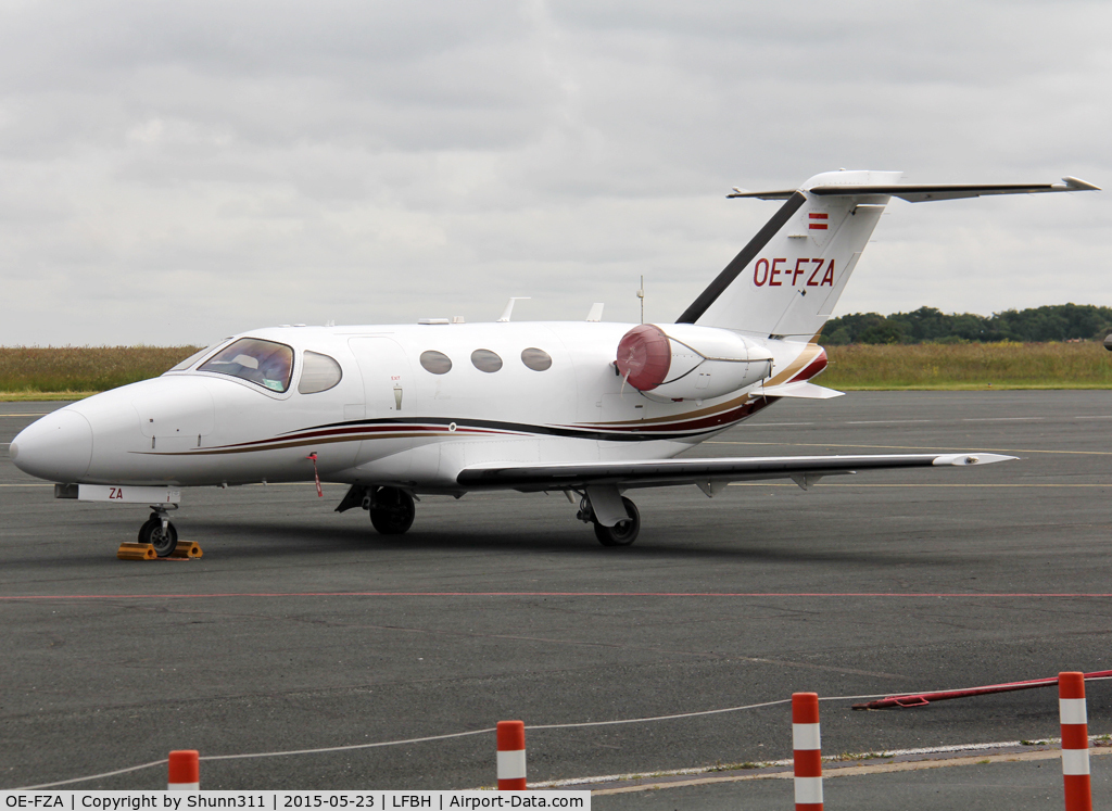 OE-FZA, 2008 Cessna 510 Citation Mustang Citation Mustang C/N 510-0144, Parked near the Control Tower...