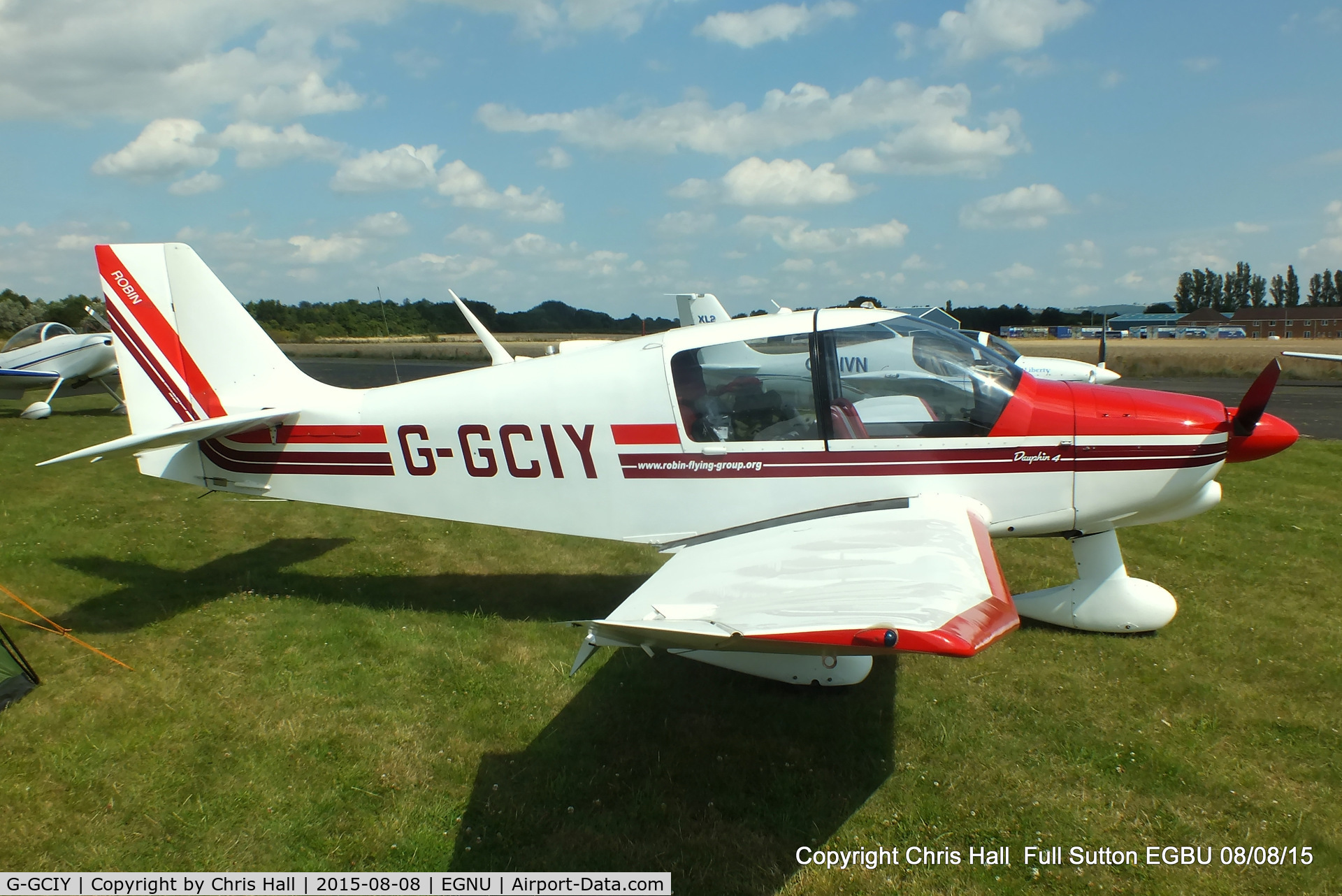 G-GCIY, 1980 Robin DR-400-140B Major C/N 1488, at the Vale of York LAA strut flyin, Full Sutton