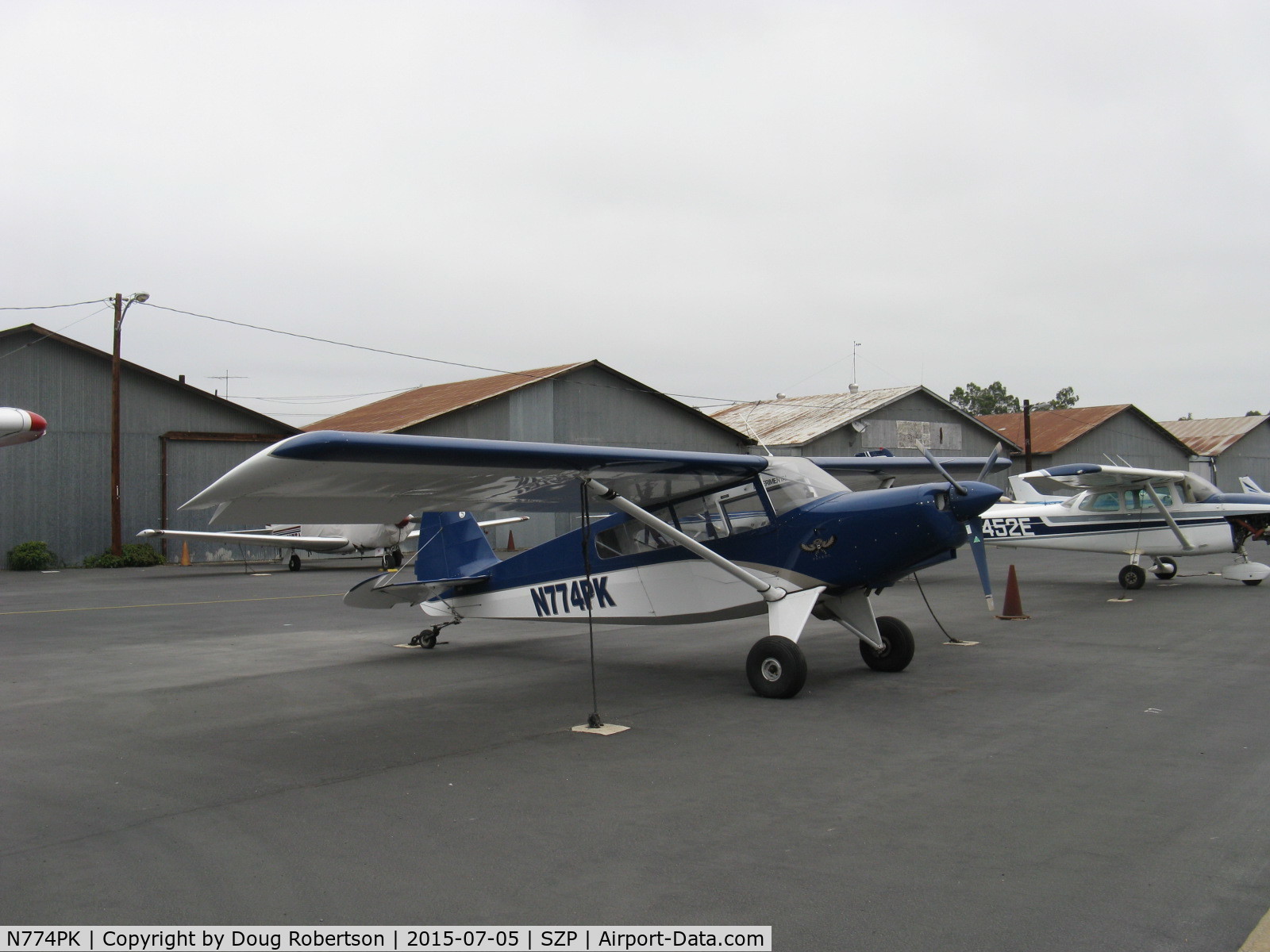 N774PK, Barrows Bearhawk Patrol C/N 007, Barrows BEARHAWK PATROL, Lycoming O-320-B1B 160 Hp, 3-blade prop