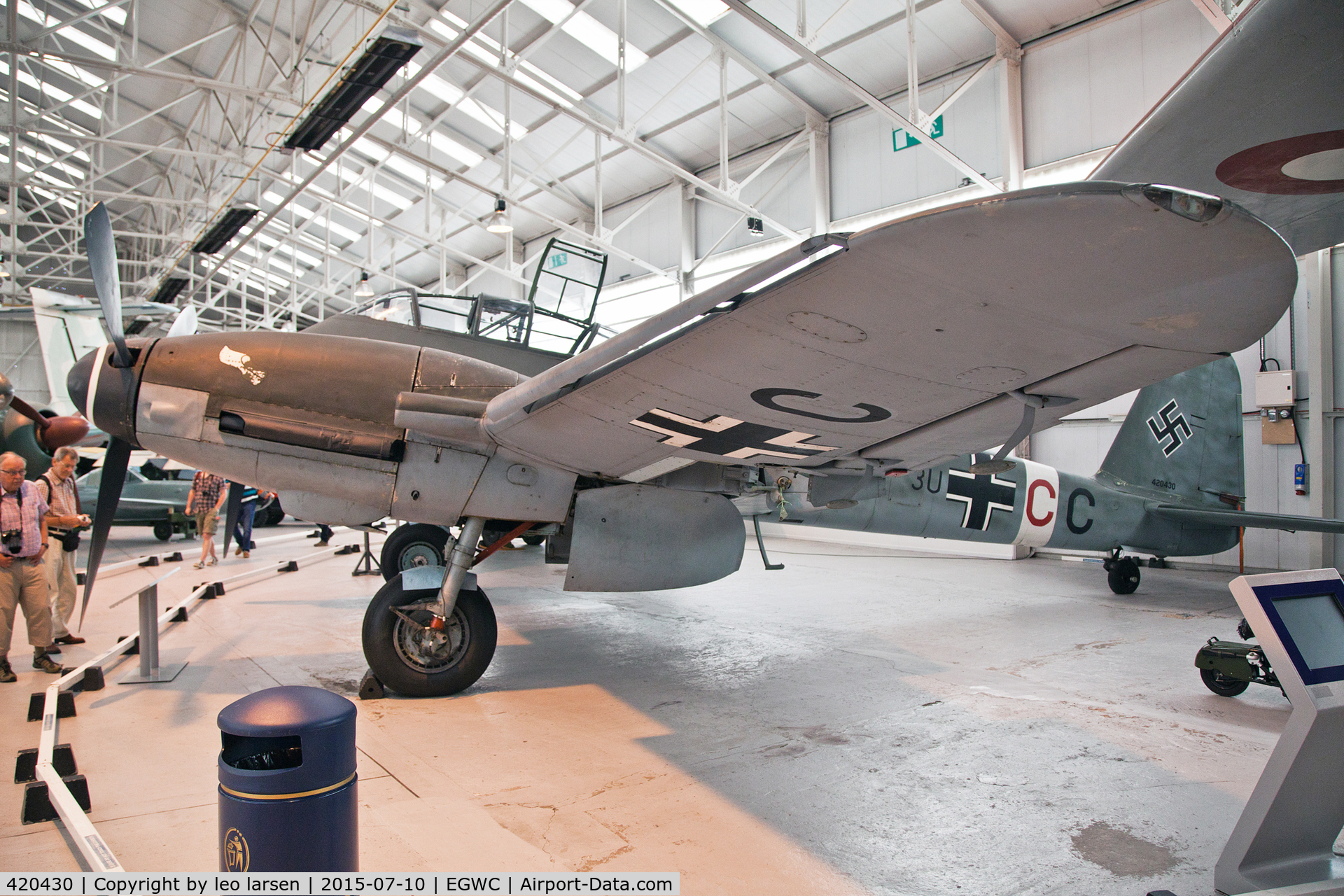 420430, Messerschmitt Me-410A C/N 420430, Cosford RAF Museum 10.7.15