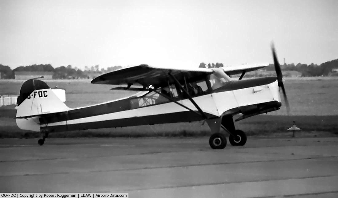 OO-FDC, Auster AOP.6 C/N 2824, 1965.