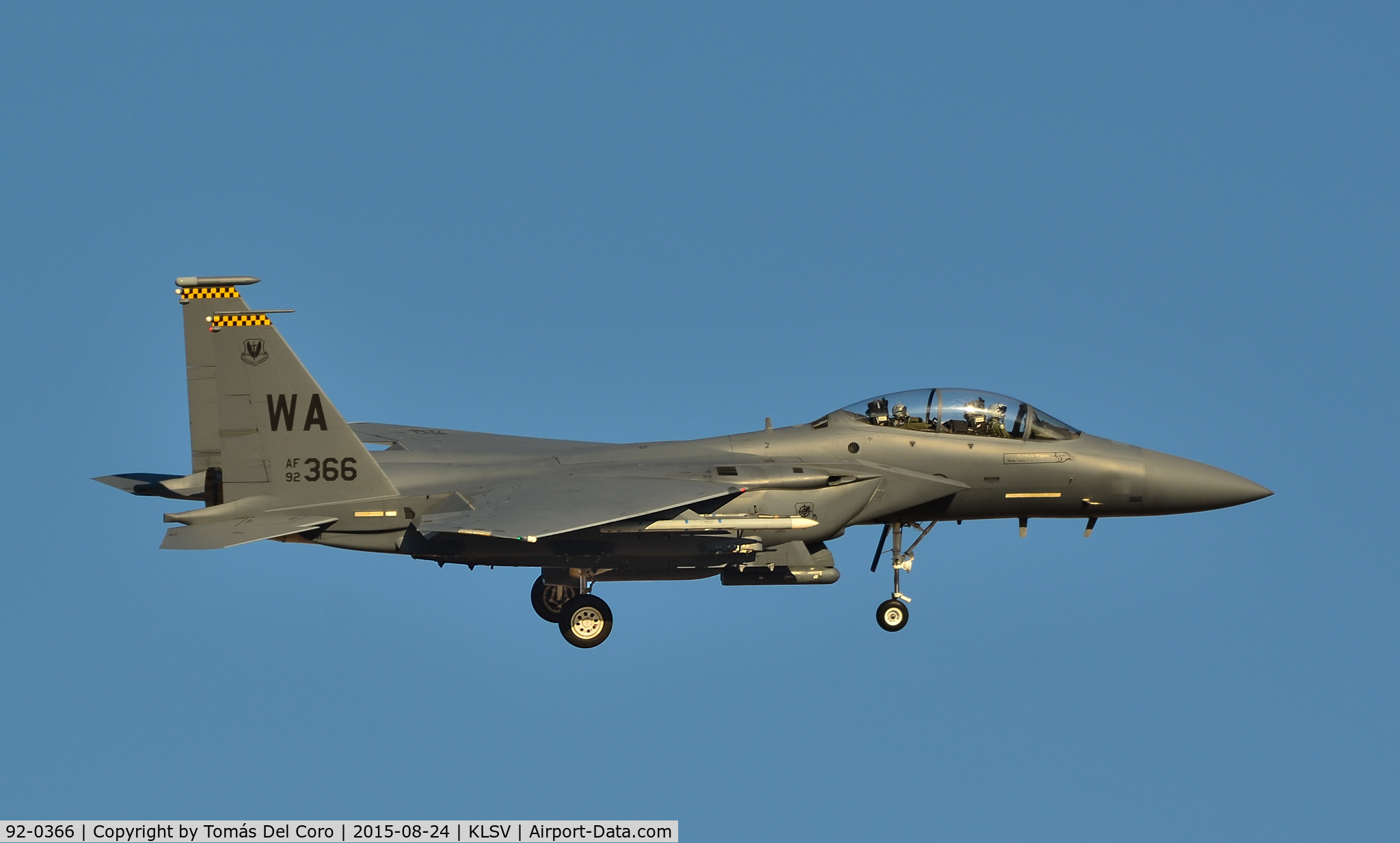 92-0366, 1992 McDonnell Douglas F-15E Strike Eagle C/N 1250/E208, McDonnell Douglas F-15E Strike Eagle 92-0366 -  RED FLAG 15-4 August 17 to 28

Las Vegas - Nellis AFB (LSV / KLSV)
TDelCoro
August 24, 2015