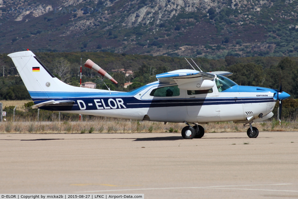 D-ELOR, Cessna T210 Turbo Centurion C/N 210-64184, Taxiing