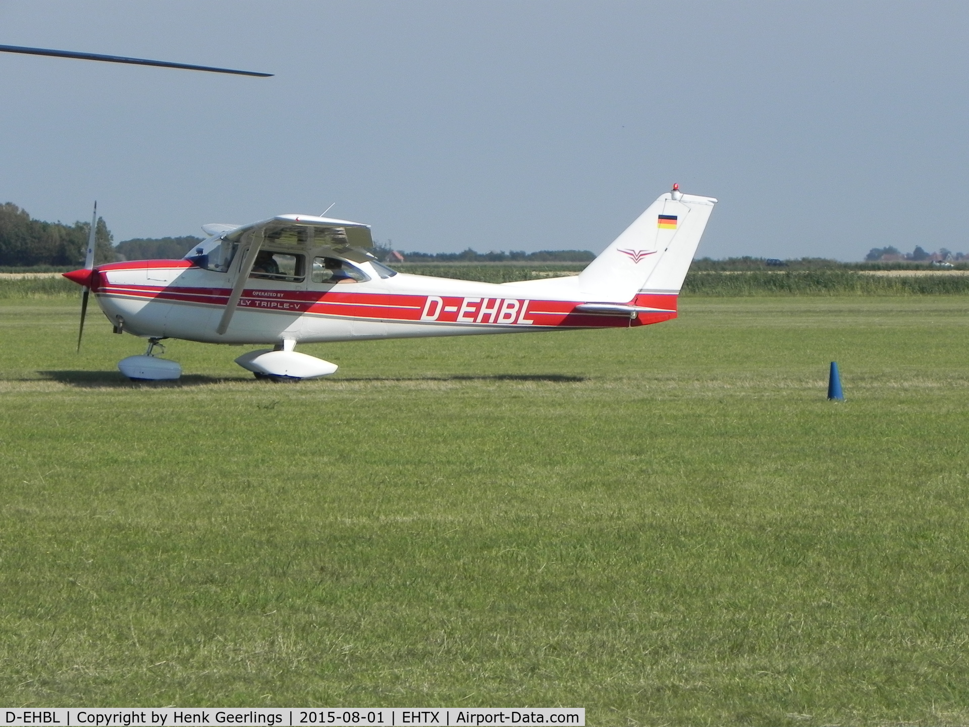 D-EHBL, 1965 Reims F172G Skyhawk C/N 0194, Texel Airshow , August 2015