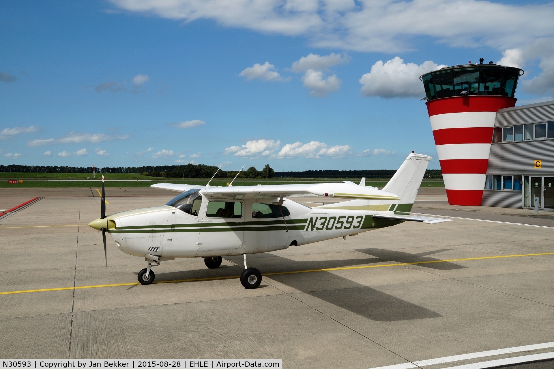 N30593, 1973 Cessna 210L Centurion C/N 21059938, Lelystad Airport