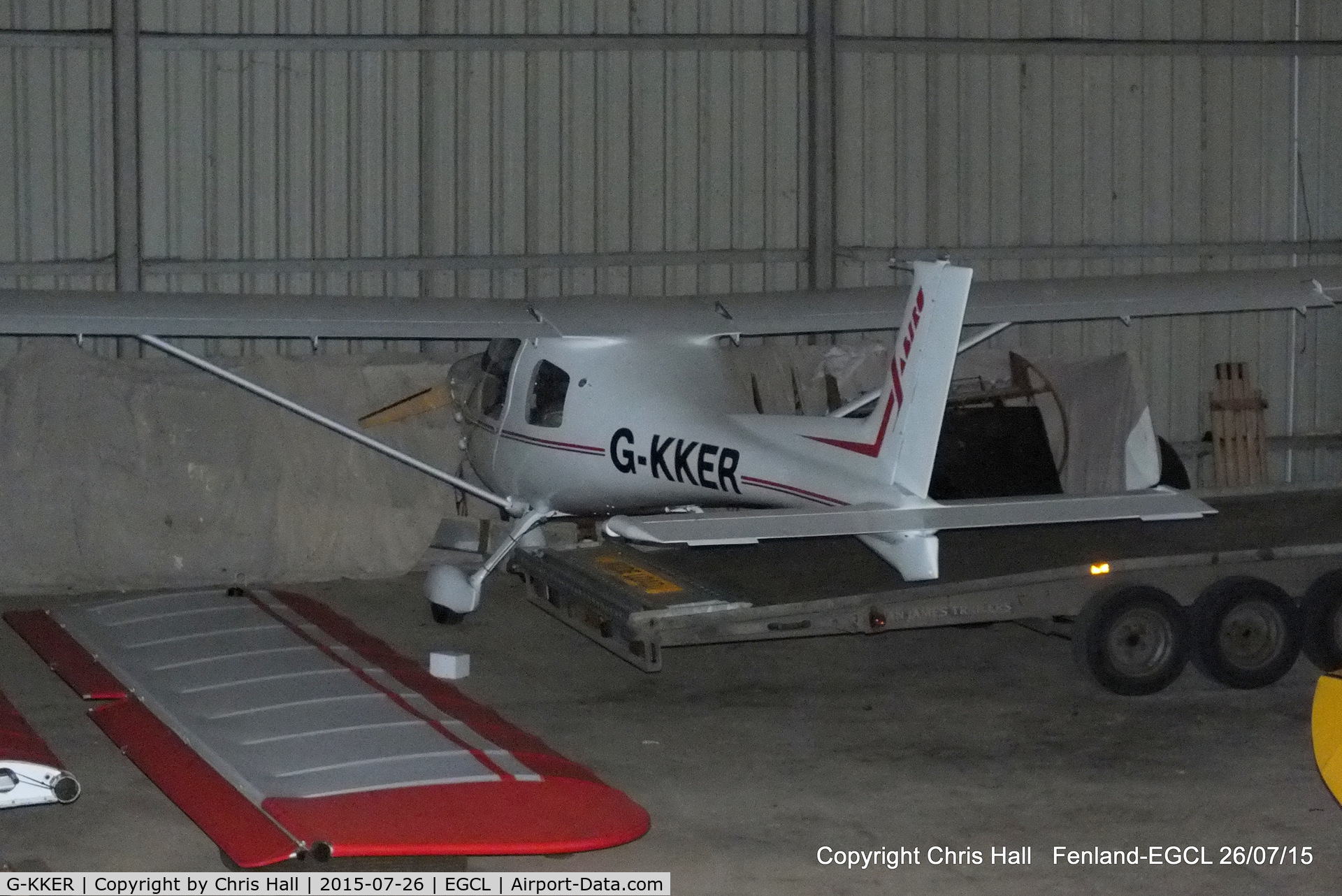 G-KKER, 1999 Jabiru UL-450 C/N PFA 274A-13474, at Fenland airfield