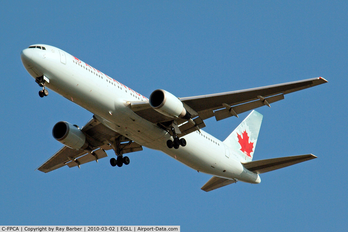 C-FPCA, 1989 Boeing 767-375 C/N 24306, Boeing 767-375ER [24306] (Air Canada) Home~G 02/03/2010. On approach 27R.