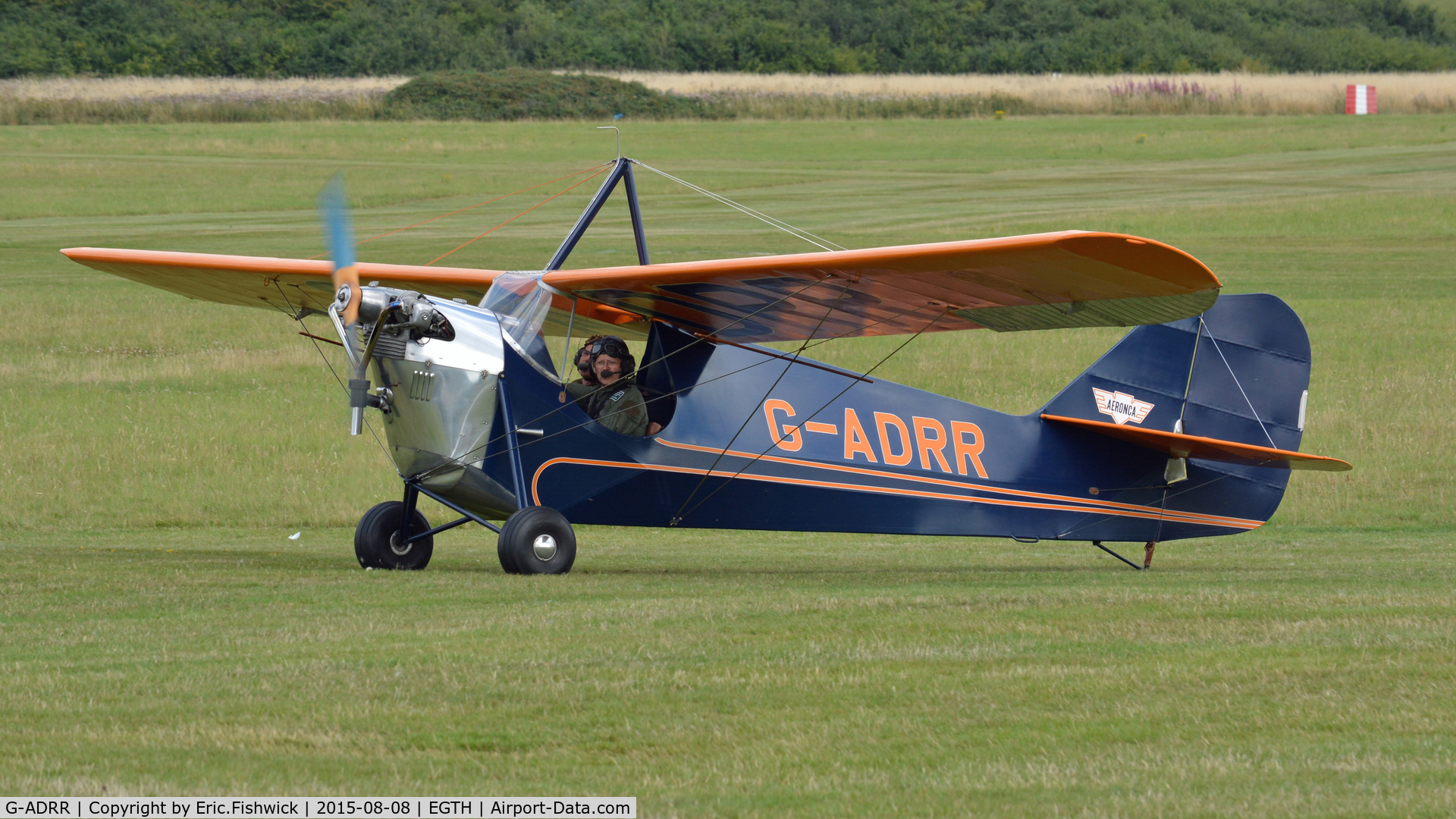 G-ADRR, 1936 Aeronca C-3 Collegian C/N A-734, 3. G-ADRR at The Shuttleworth Collection, Old Warden, Bedfordshire.