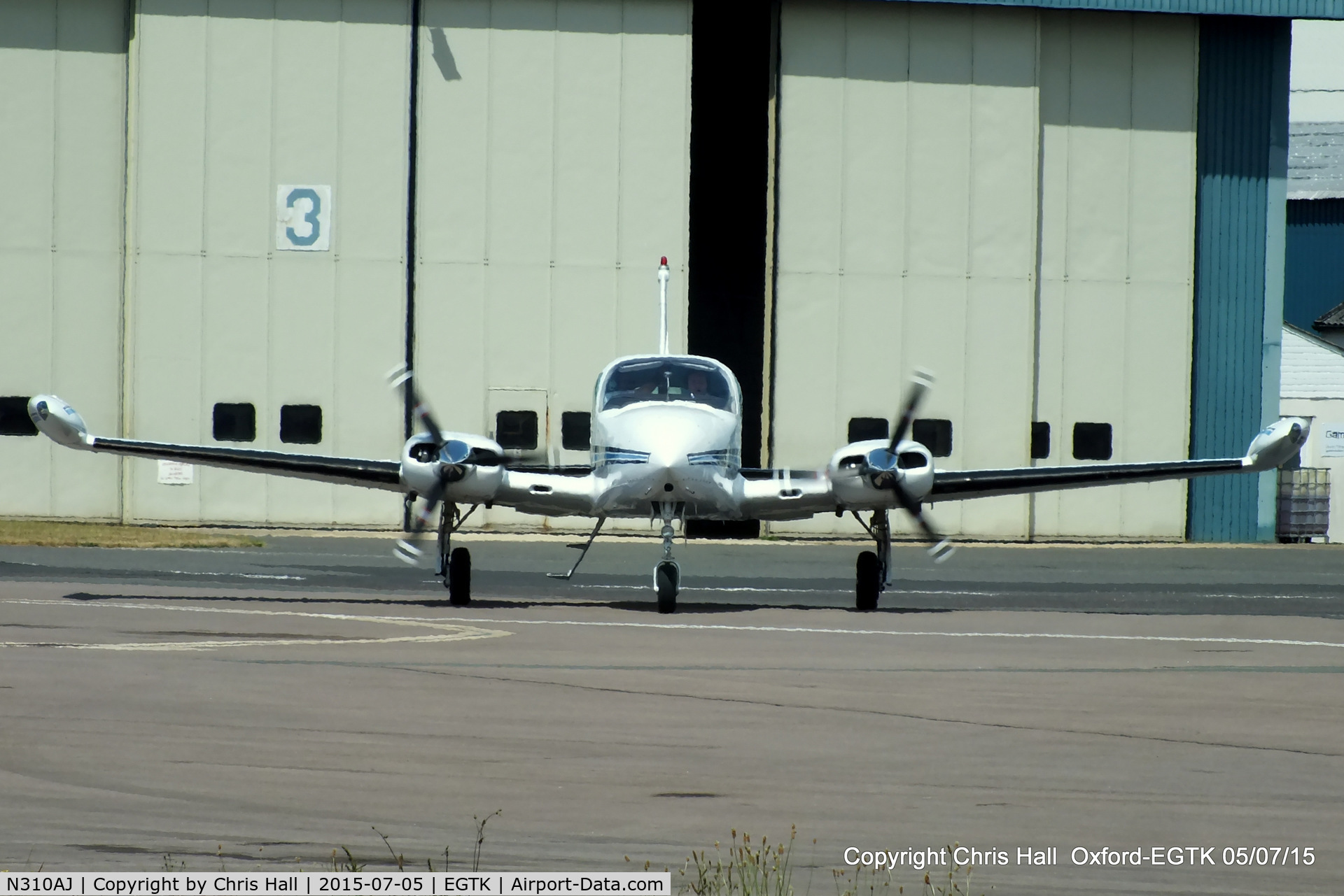 N310AJ, 1980 Cessna 310R C/N 310R-1606, Oxford resident