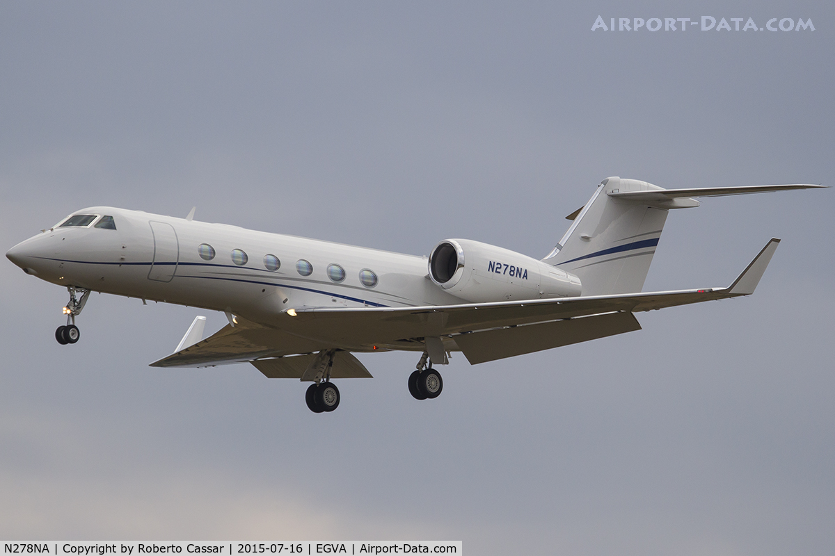 N278NA, 2013 Gulfstream Aerospace GIV-X (G450) C/N 4278, Fairford