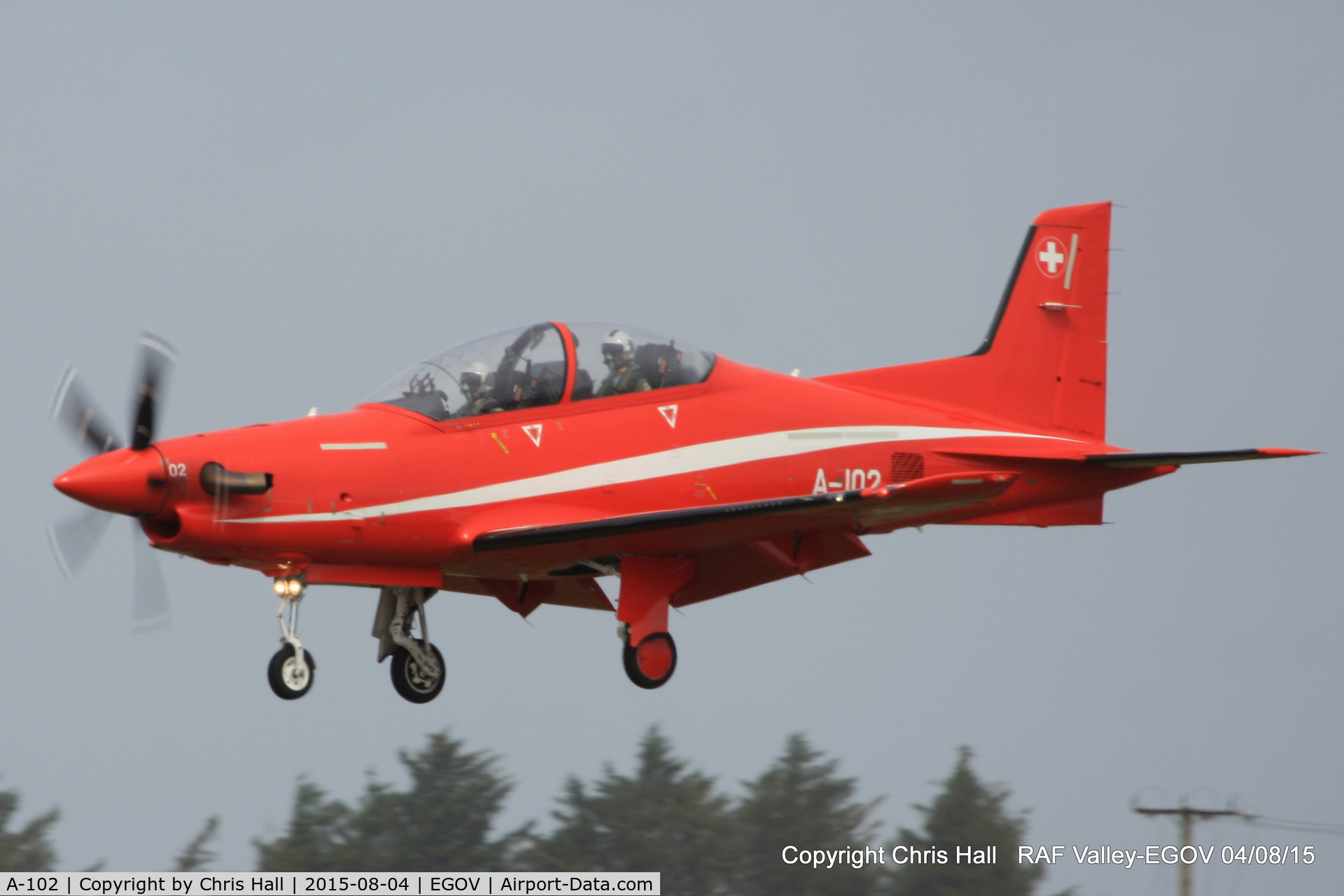 A-102, 2007 Pilatus PC-21 C/N 104, Swiss Air Force