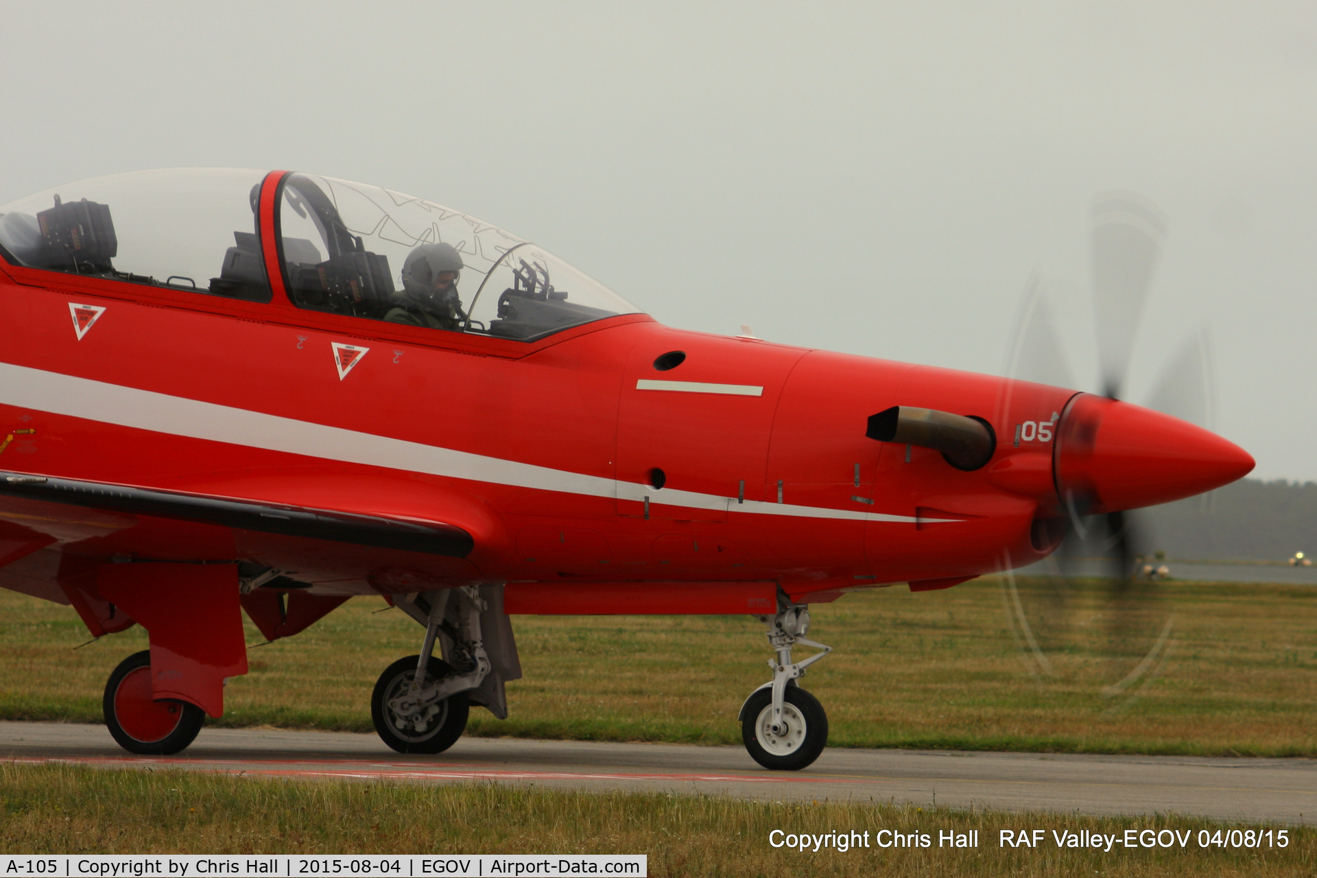 A-105, 2008 Pilatus PC-21 C/N 107, Swiss Air Force