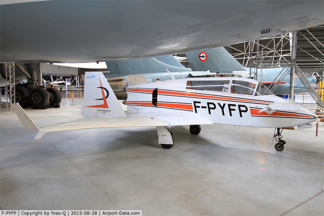 F-PYFP, 1979 Rutan VariViggen SP (Microstar) C/N 072, Rutan VariViggen, preserved at Aeroscopia museum, Toulouse-Blagnac