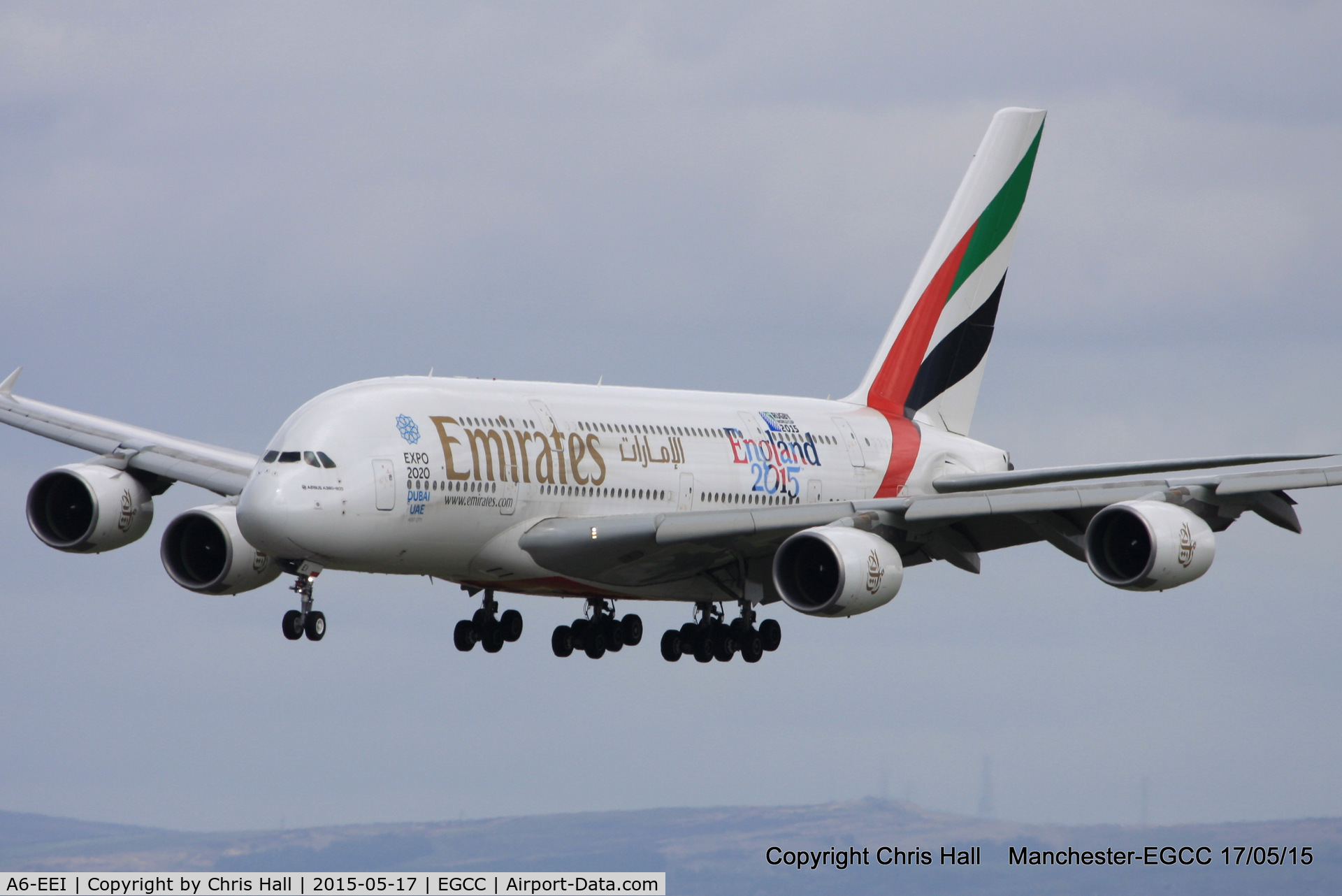 A6-EEI, 2012 Airbus A380-861 C/N 123, Emirates