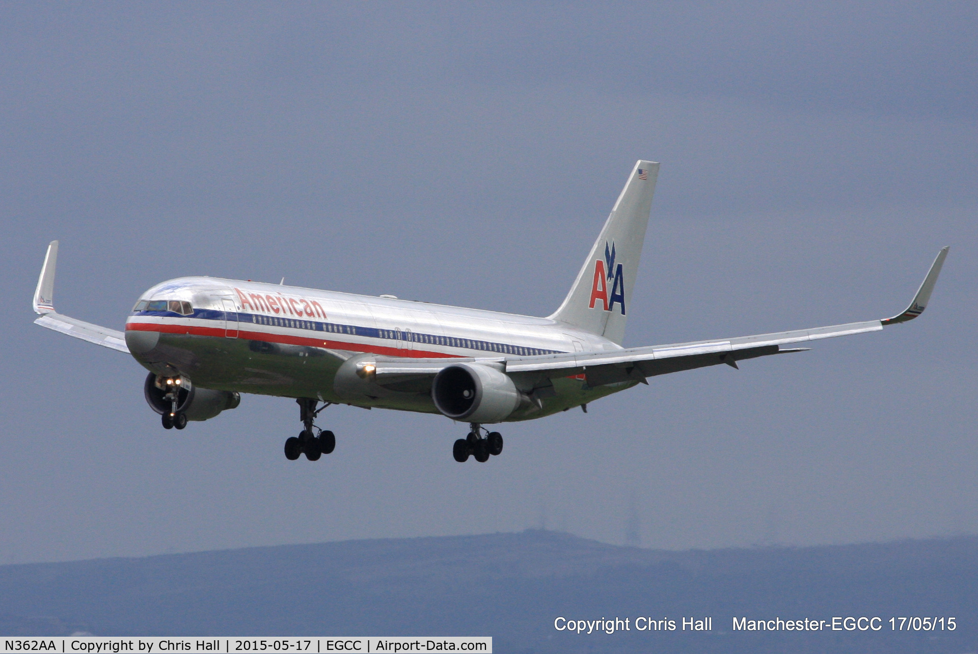 N362AA, 1988 Boeing 767-323 C/N 24043, American Airlines