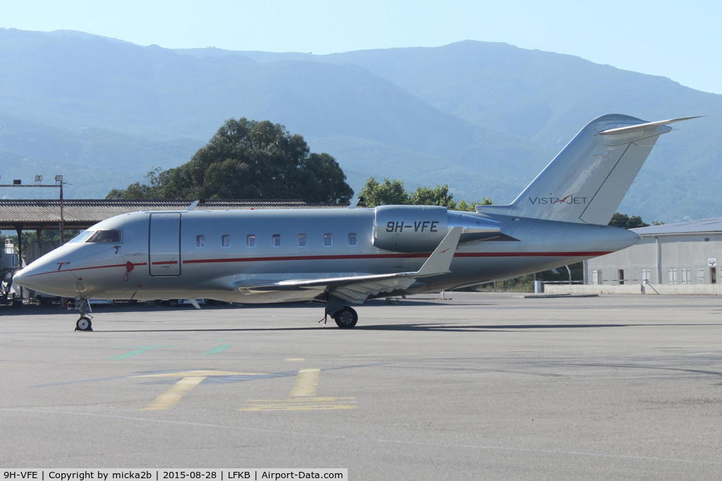 9H-VFE, 2014 Bombardier Challenger 605 (CL-600-2B16) C/N 5974, Parked