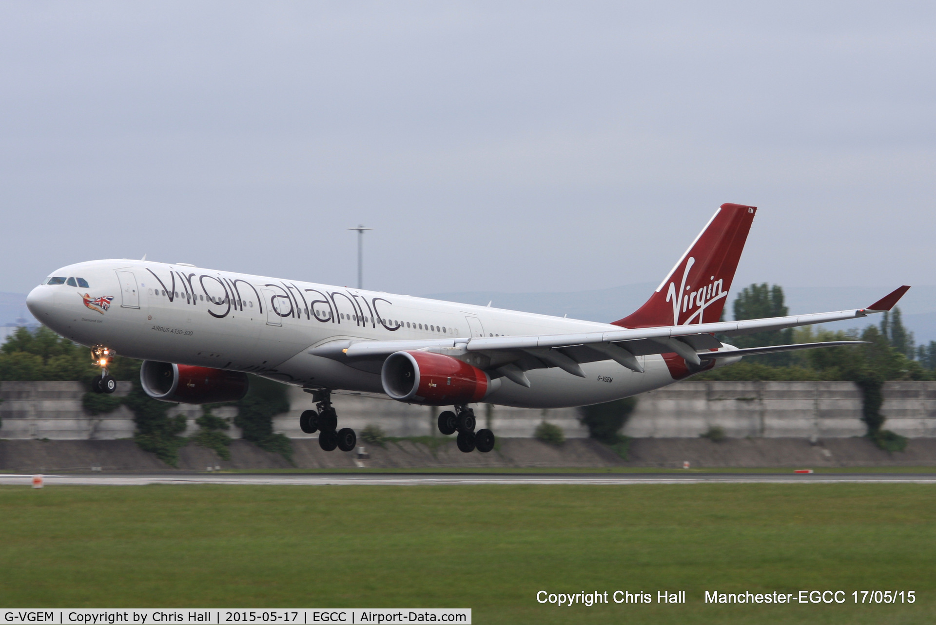 G-VGEM, 2011 Airbus A330-343X C/N 1215, Virgin Atlantic