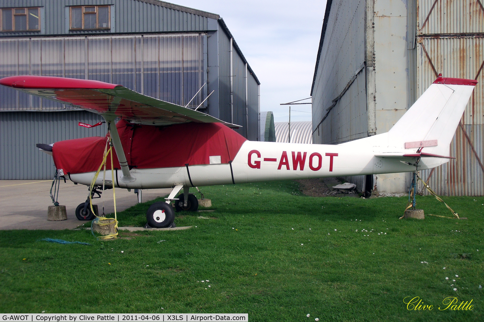G-AWOT, 1968 Reims F150H C/N 0389, Parked up at Little Snoring X3LS