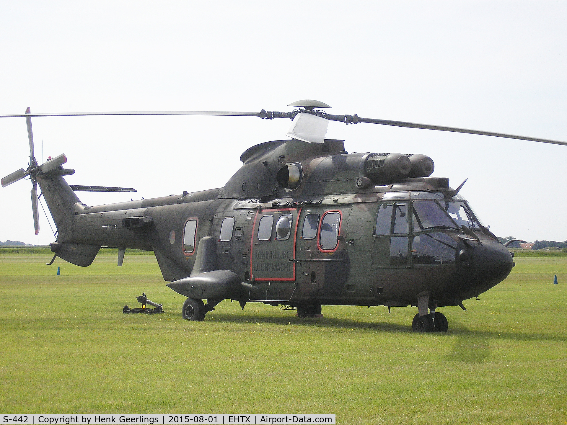 S-442, Eurocopter AS-532U2 Cougar C/N 2442, Texel Airshow