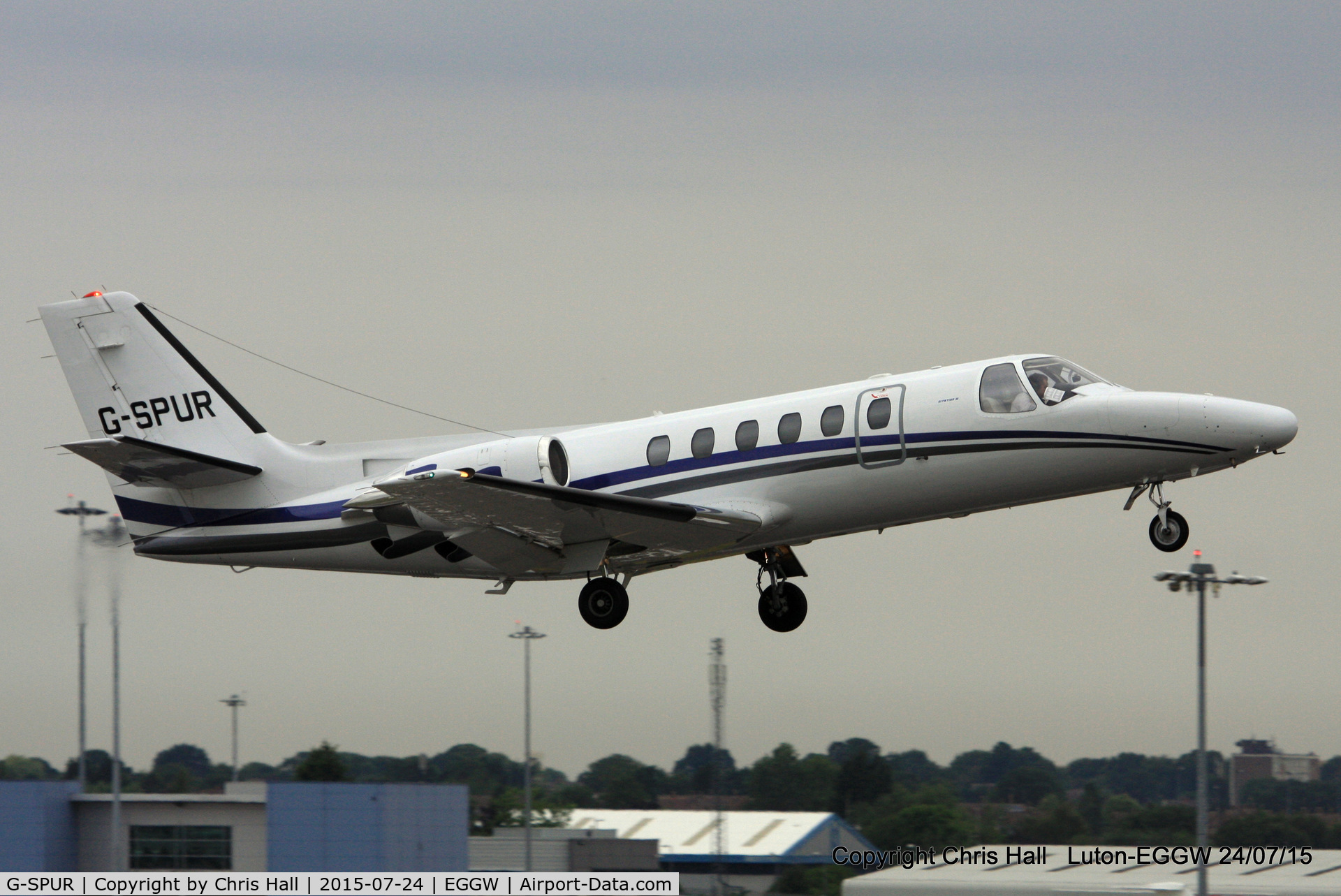 G-SPUR, 1992 Cessna 550 Citation II C/N 550-0714, London Executive Aviation