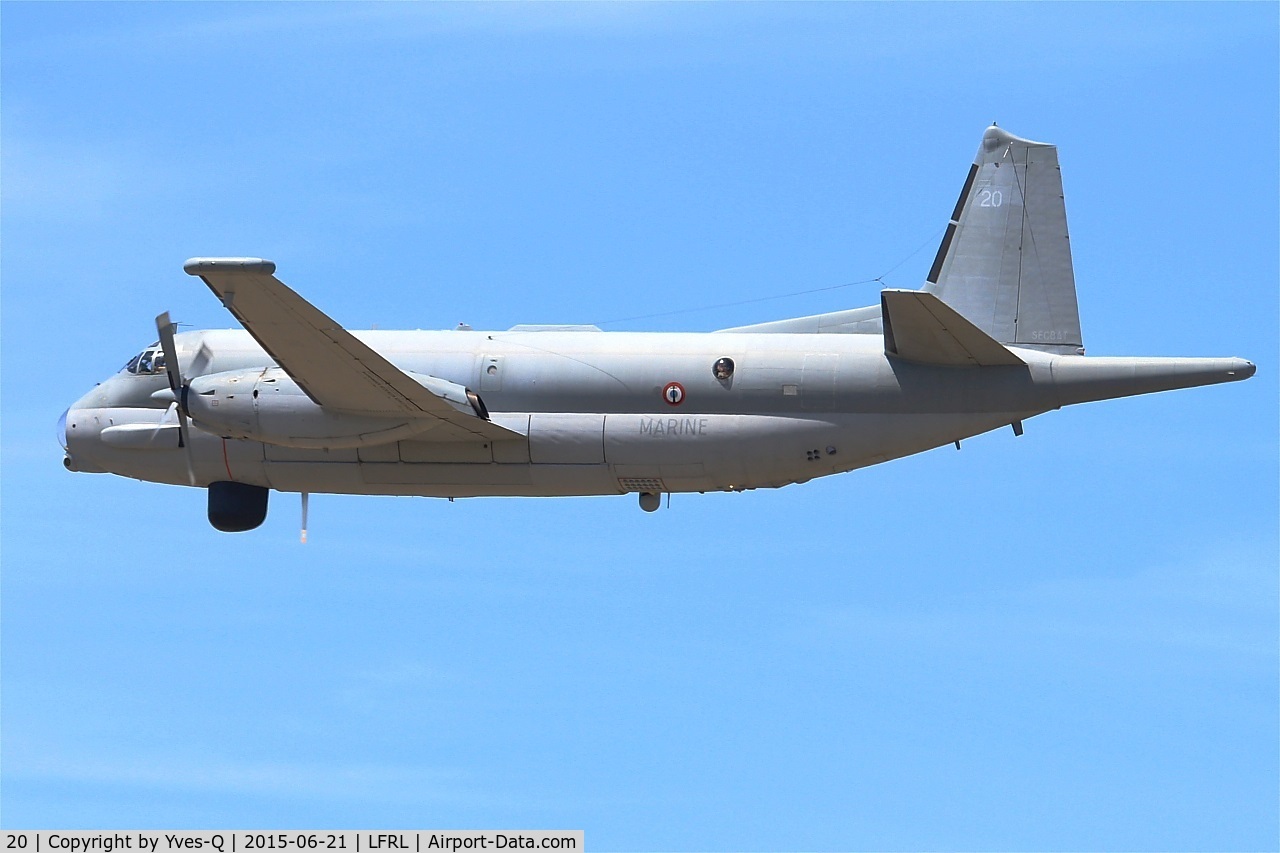 20, Dassault ATL-2 Atlantique 2 C/N 20, French Naval Aviation Dassault ATL-2 Atlantique 2, On display, Lanvéoc-Poulmic (LFRL) Open day in june 2015